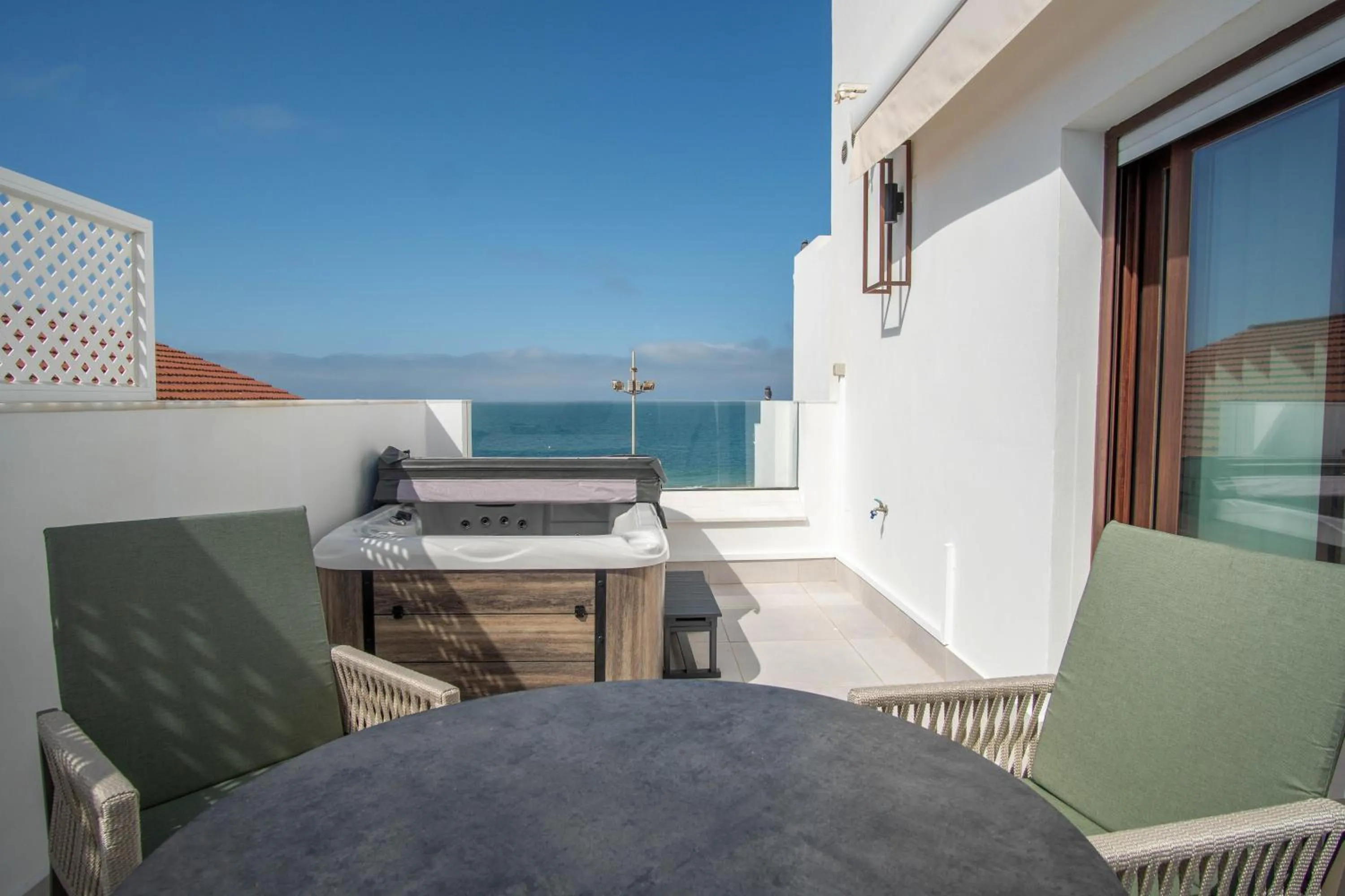 Balcony/Terrace in Apartamentos Turísticos La Baílla