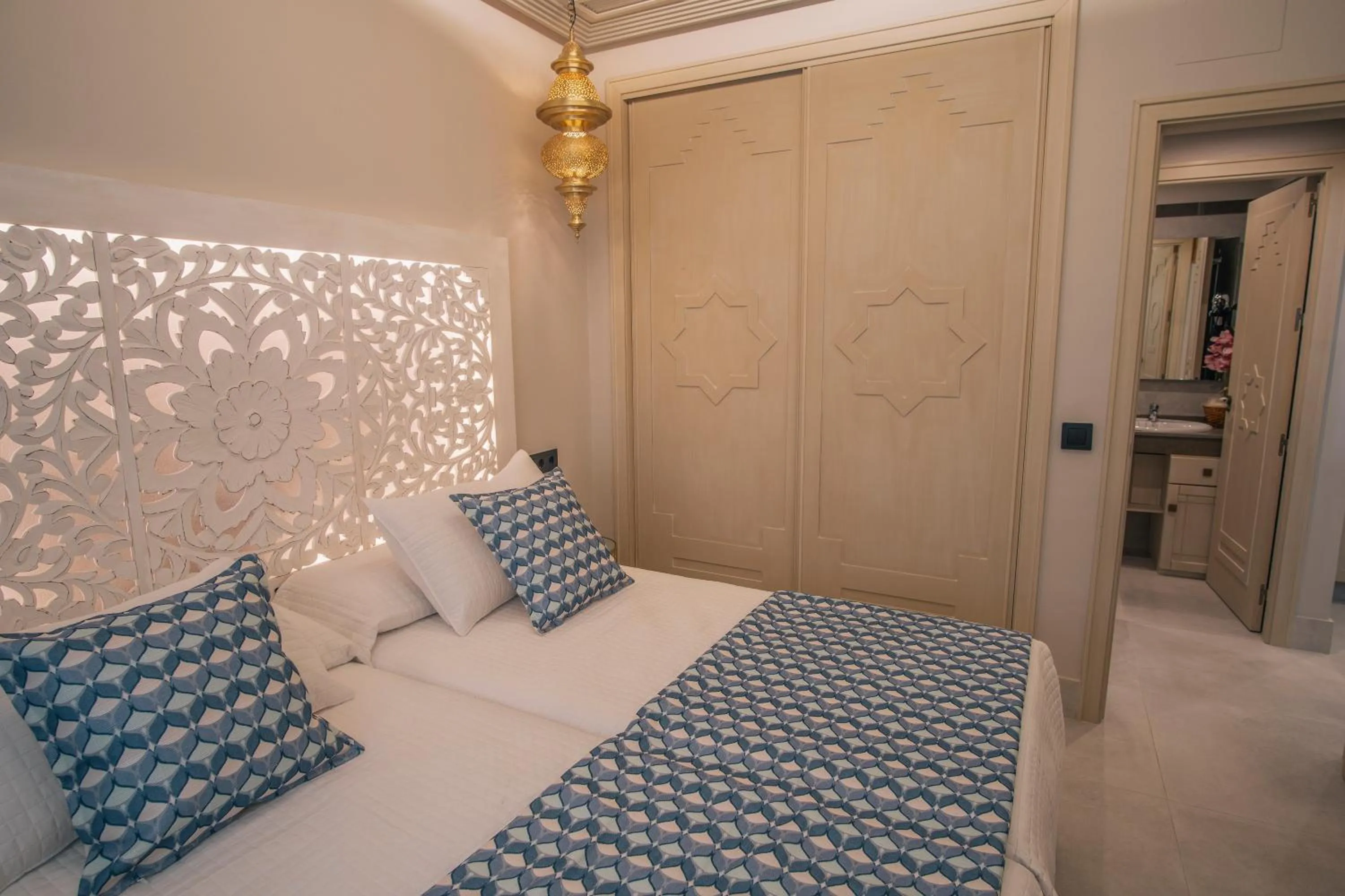 Bed in Apartamentos Turísticos La Baílla