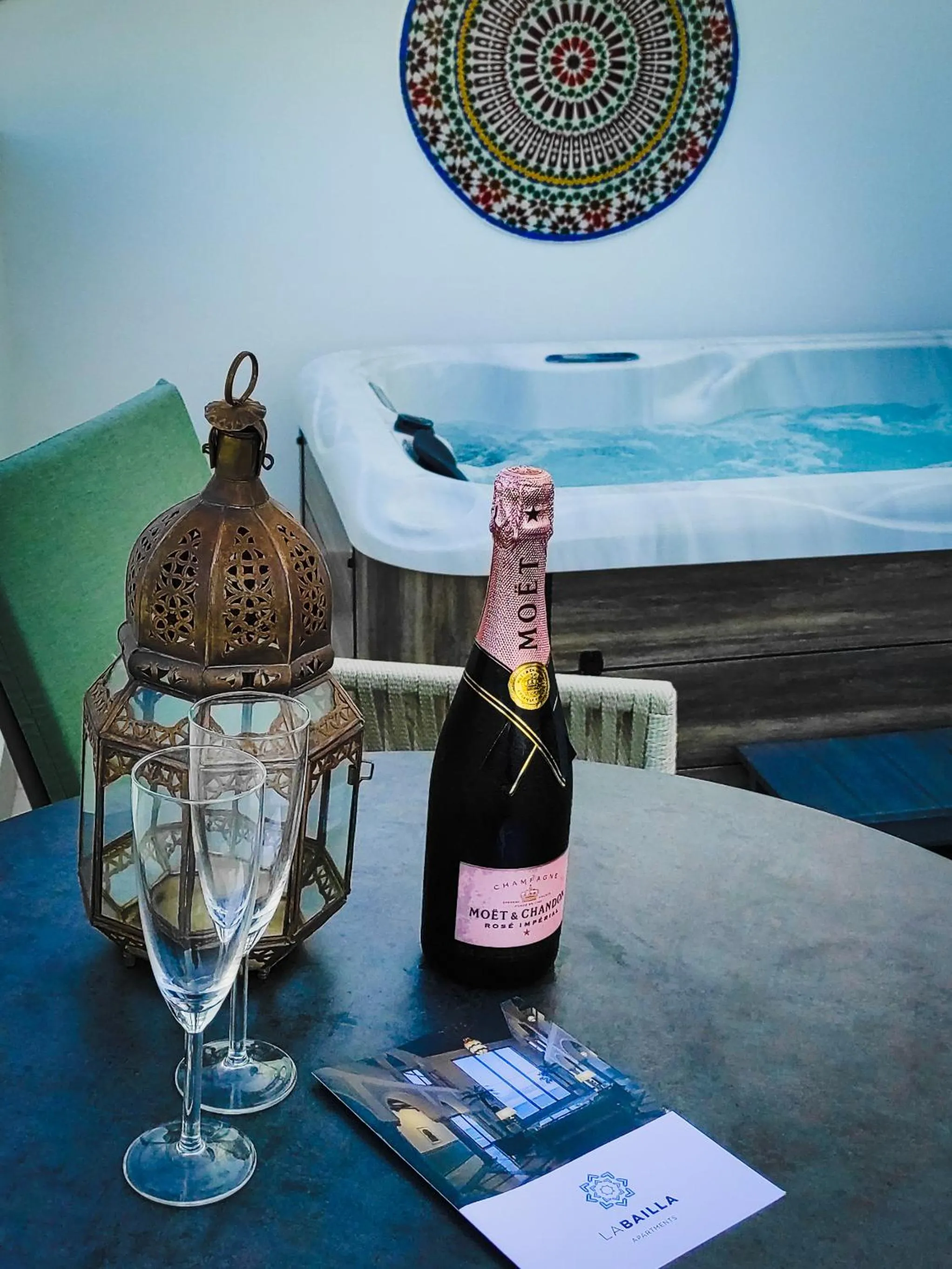Hot Spring Bath in Apartamentos Turísticos La Baílla