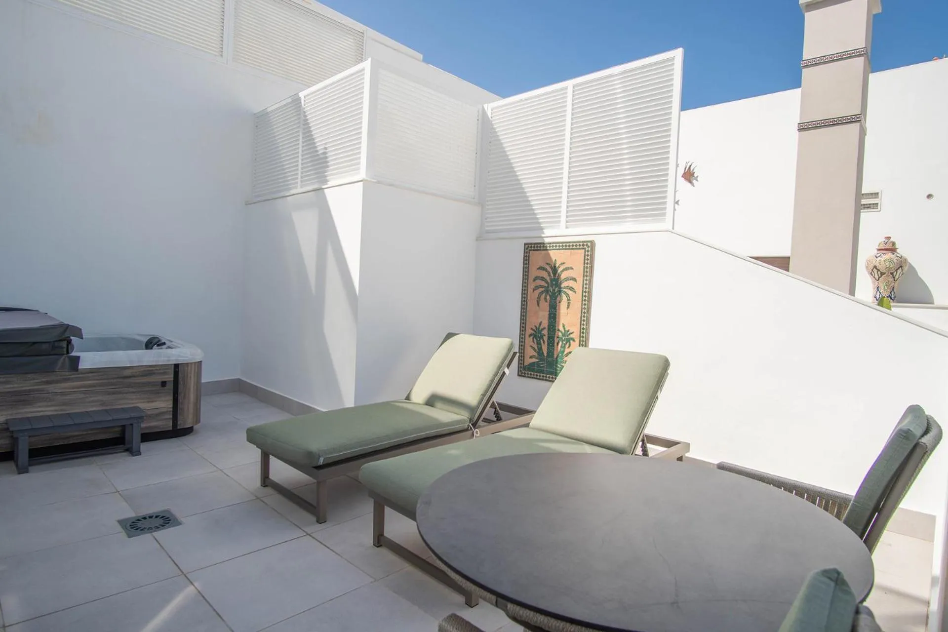 Balcony/Terrace in Apartamentos Turísticos La Baílla