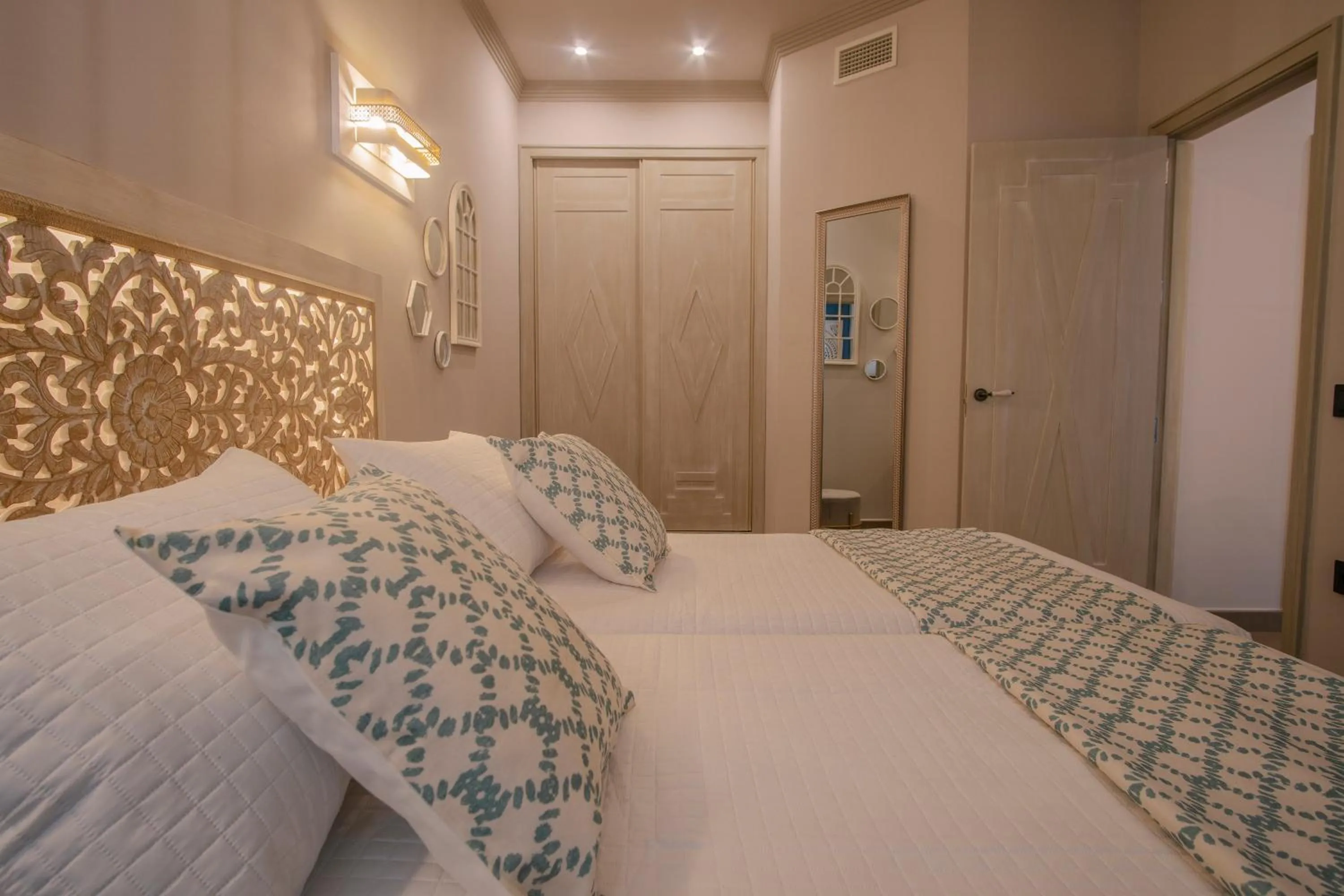 Bed in Apartamentos Turísticos La Baílla