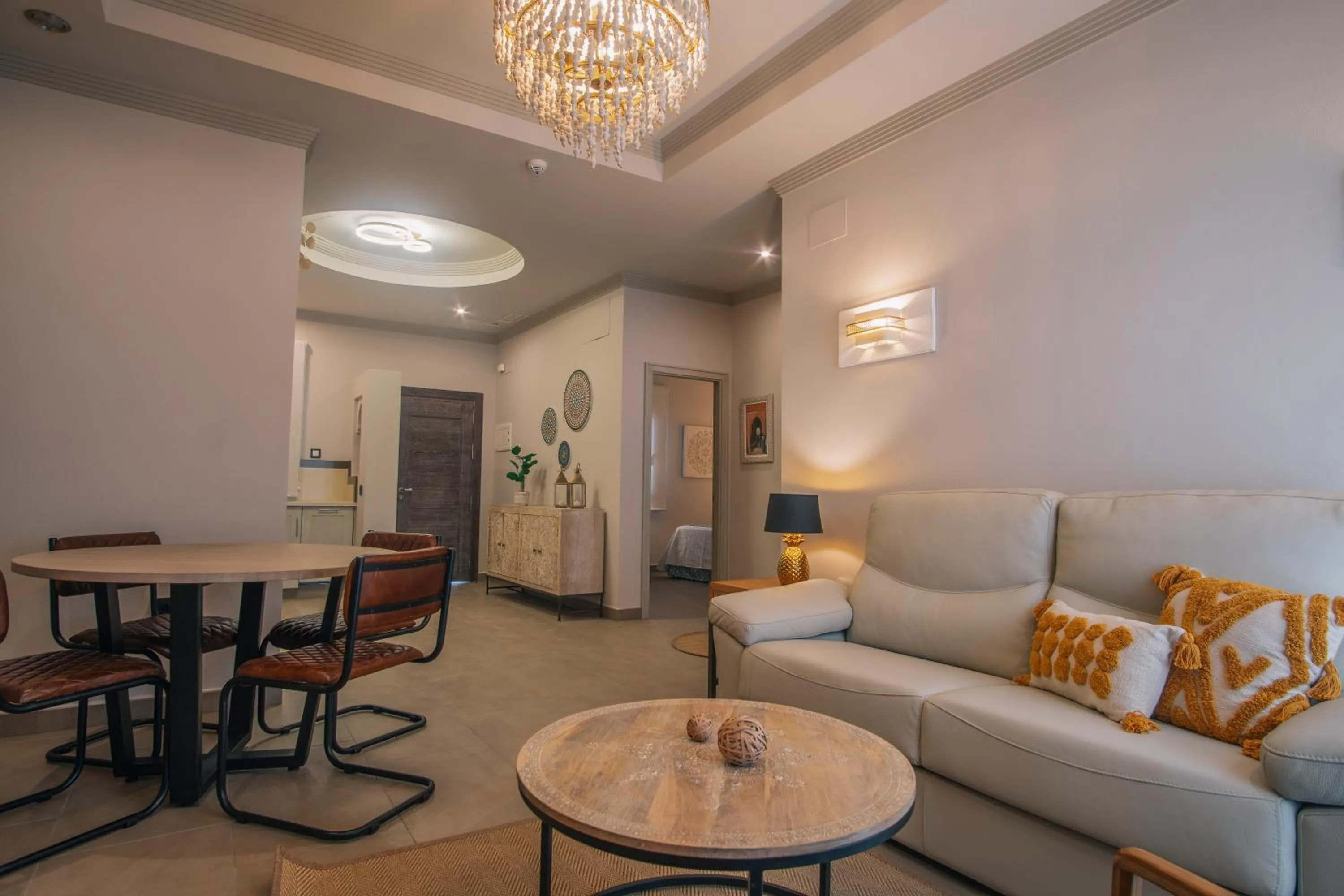 Living room in Apartamentos Turísticos La Baílla