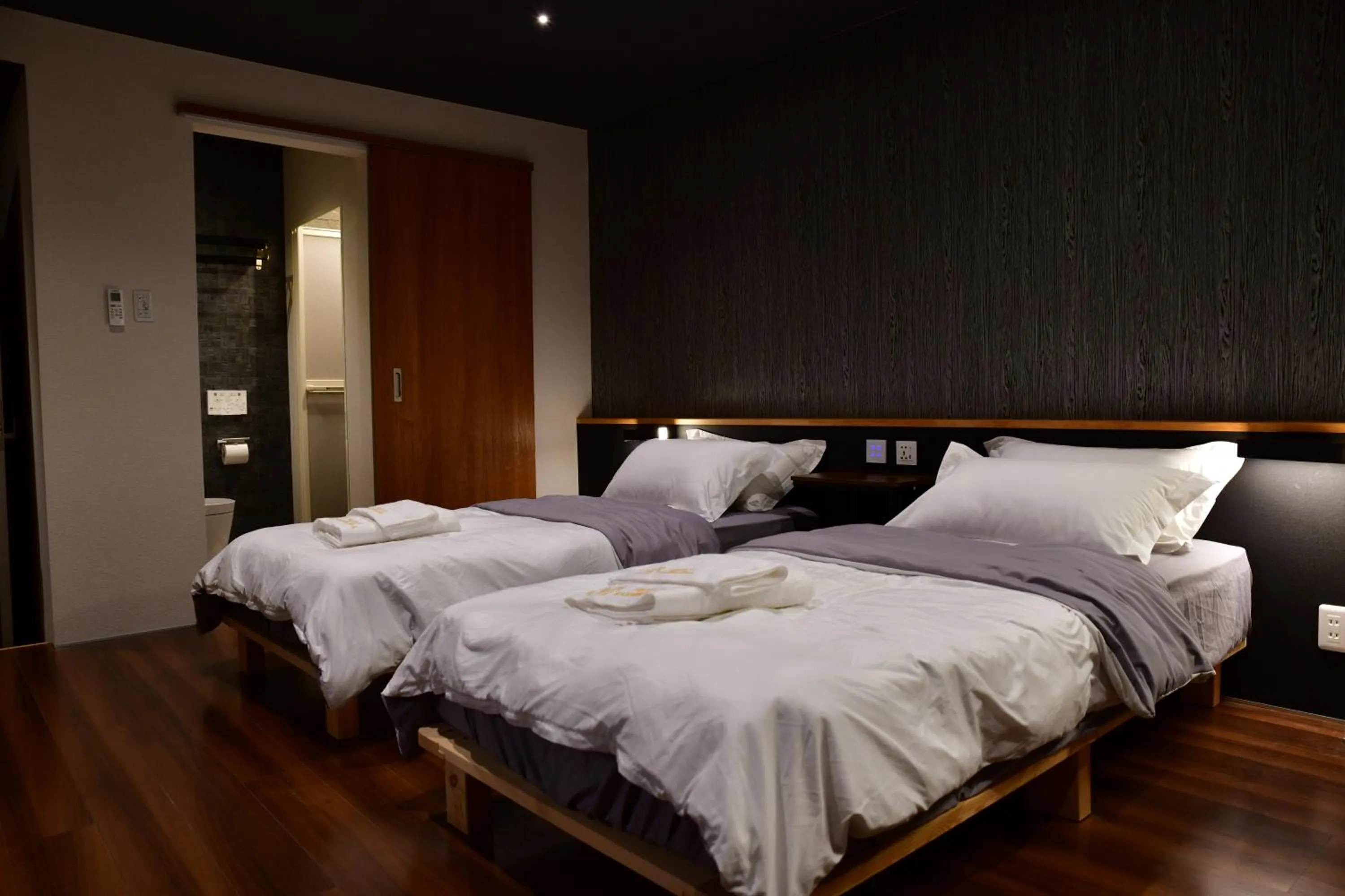 Bed in Villa 33 Kashikojima