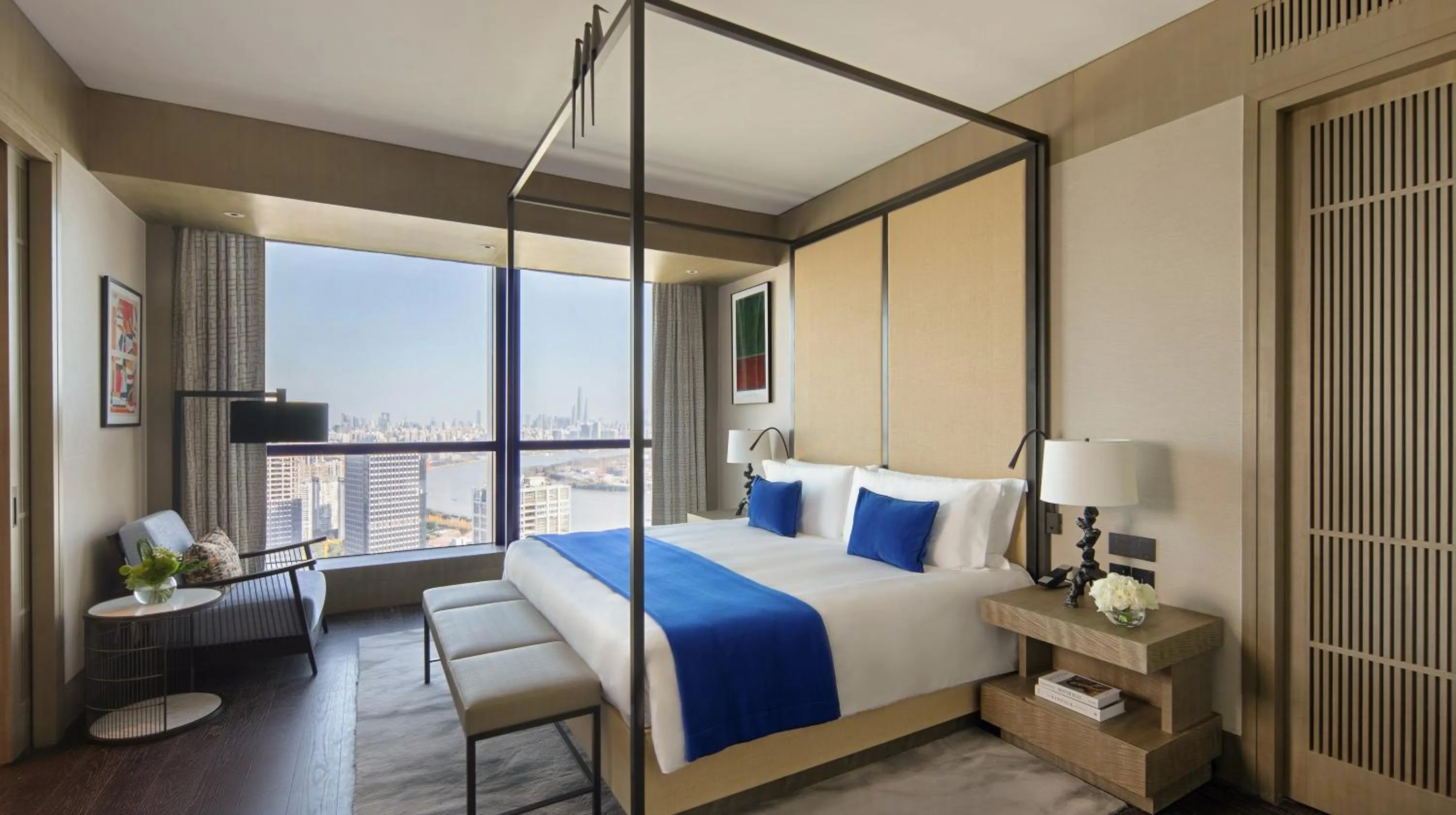 Bedroom, Bed in MGM Shanghai West Bund
