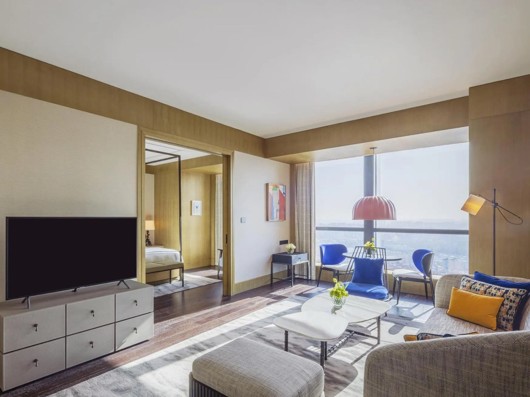 Living room in MGM Shanghai West Bund