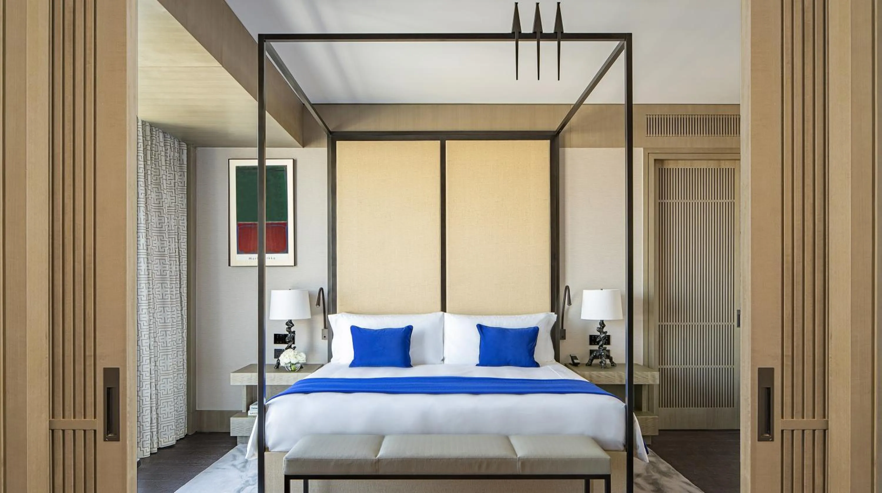 Bedroom, Bed in MGM Shanghai West Bund