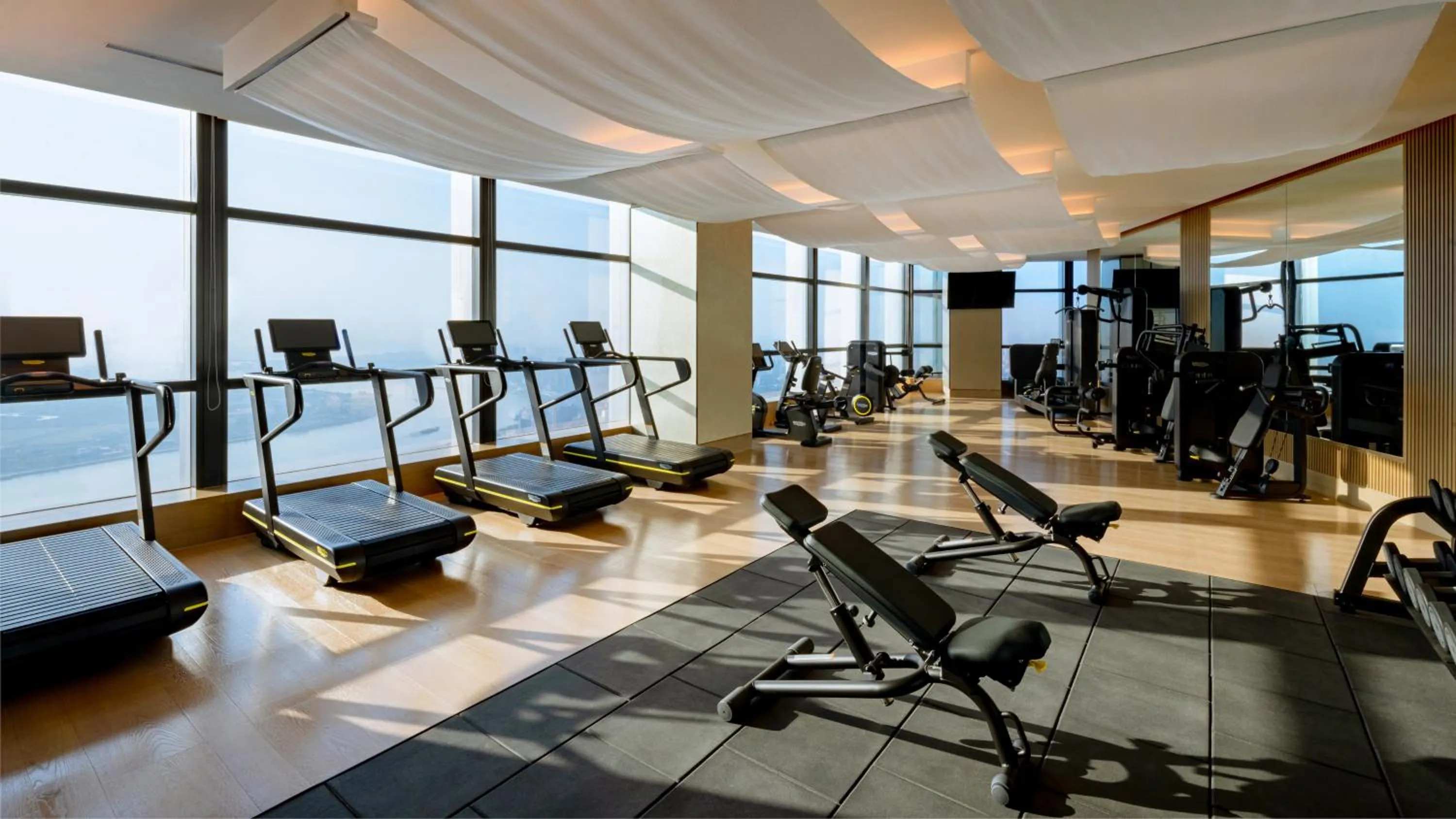 Fitness centre/facilities in MGM Shanghai West Bund