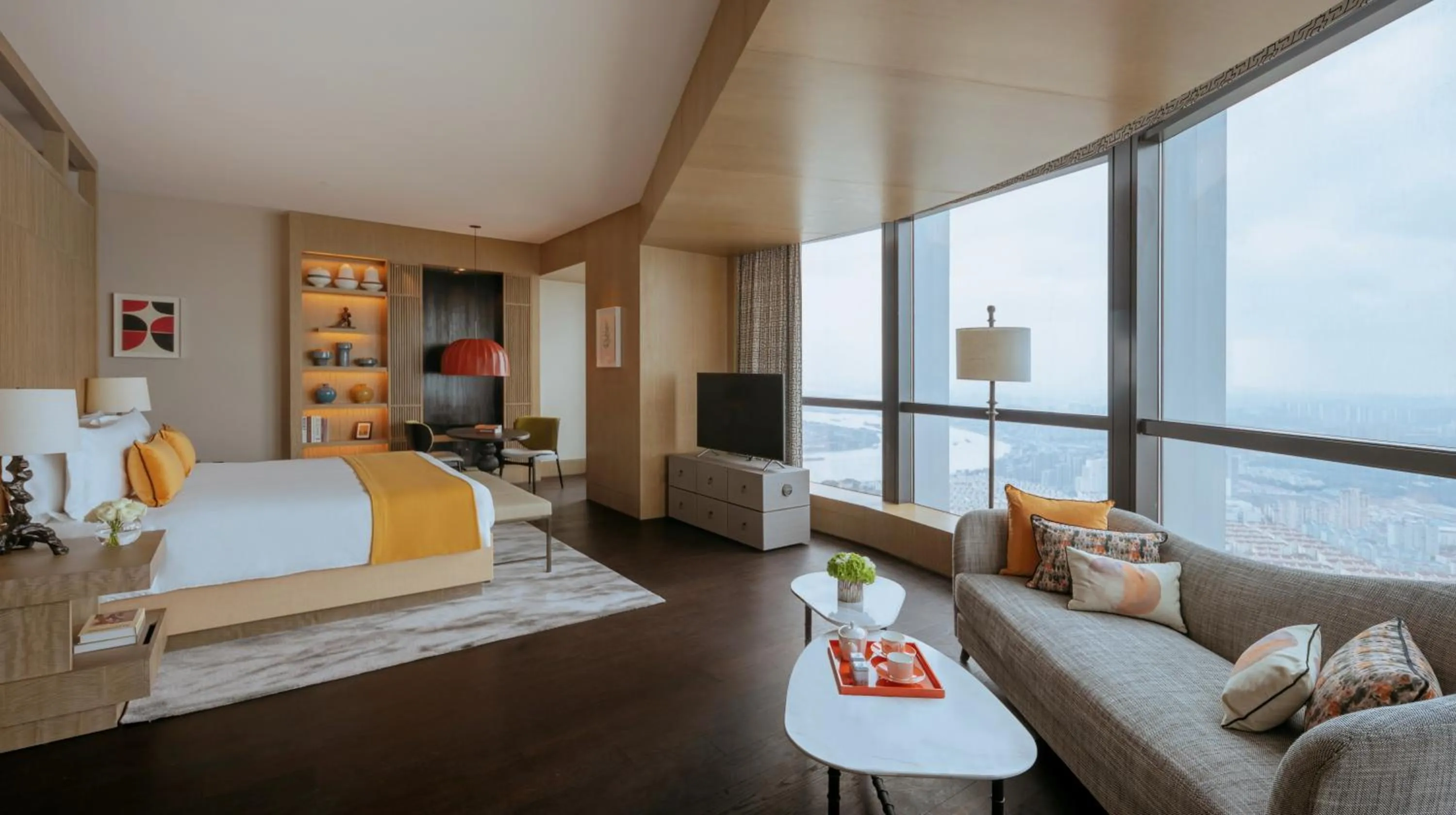 Bedroom in MGM Shanghai West Bund