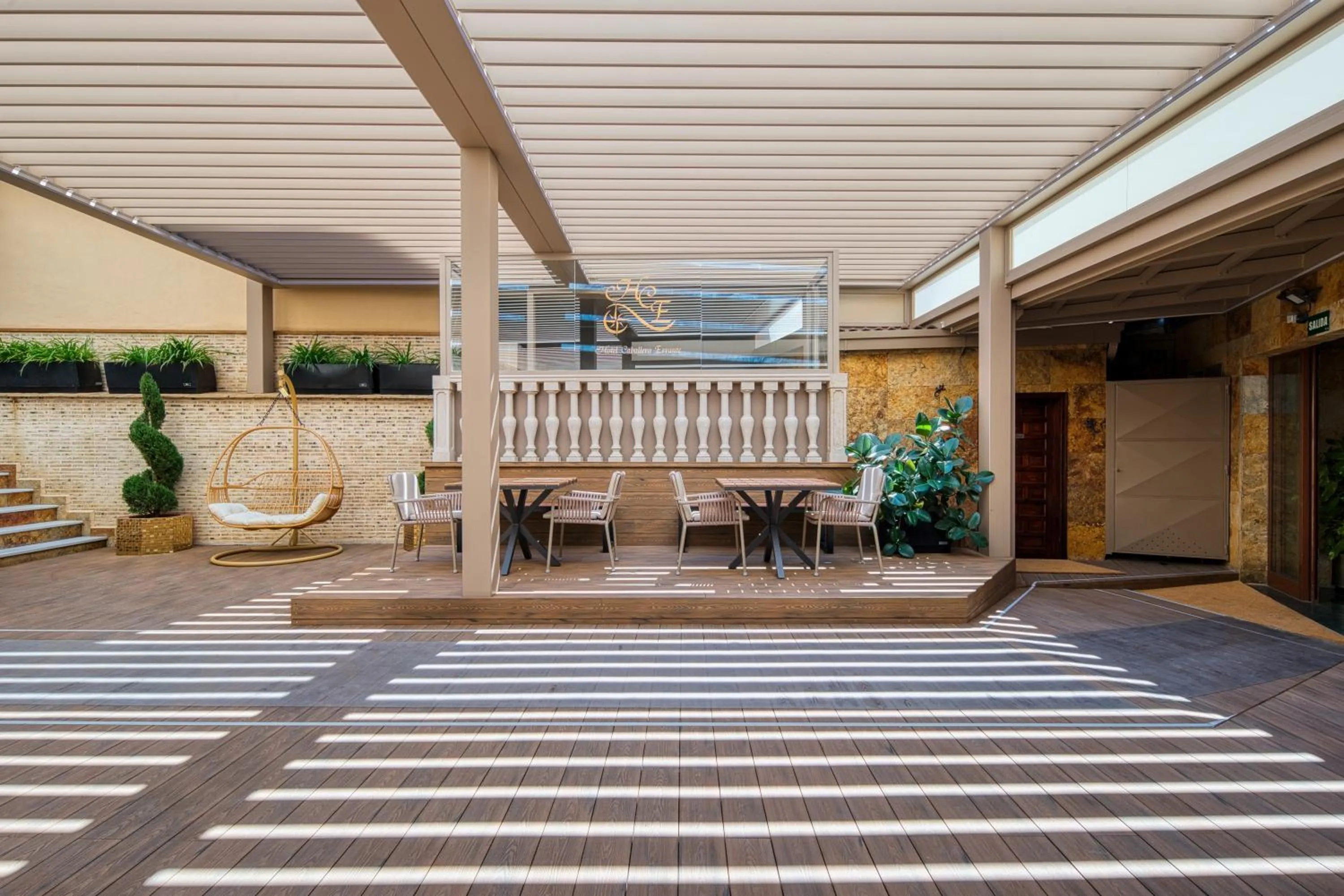 Patio in Caballero Errante