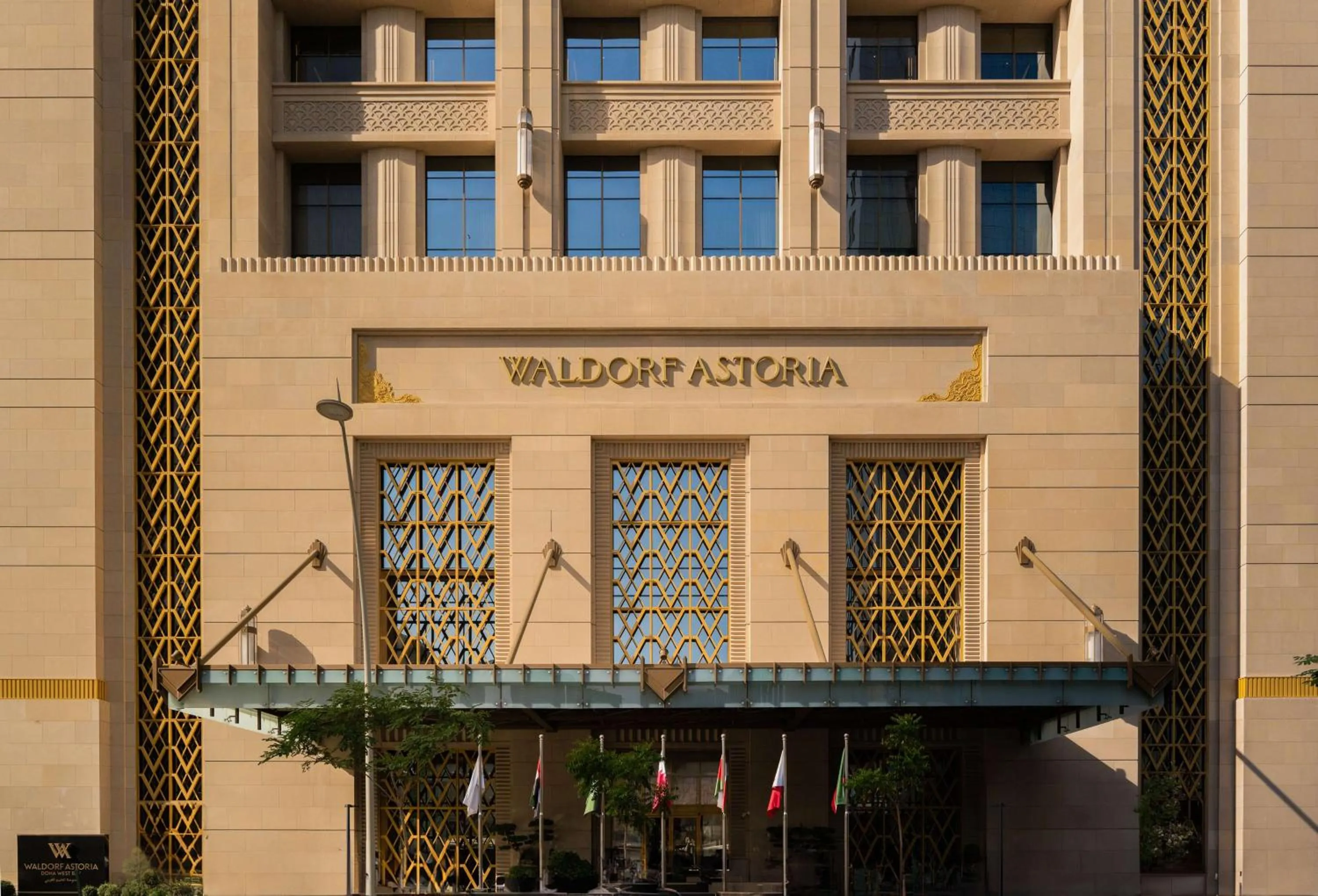 Property building in Waldorf Astoria Doha West Bay