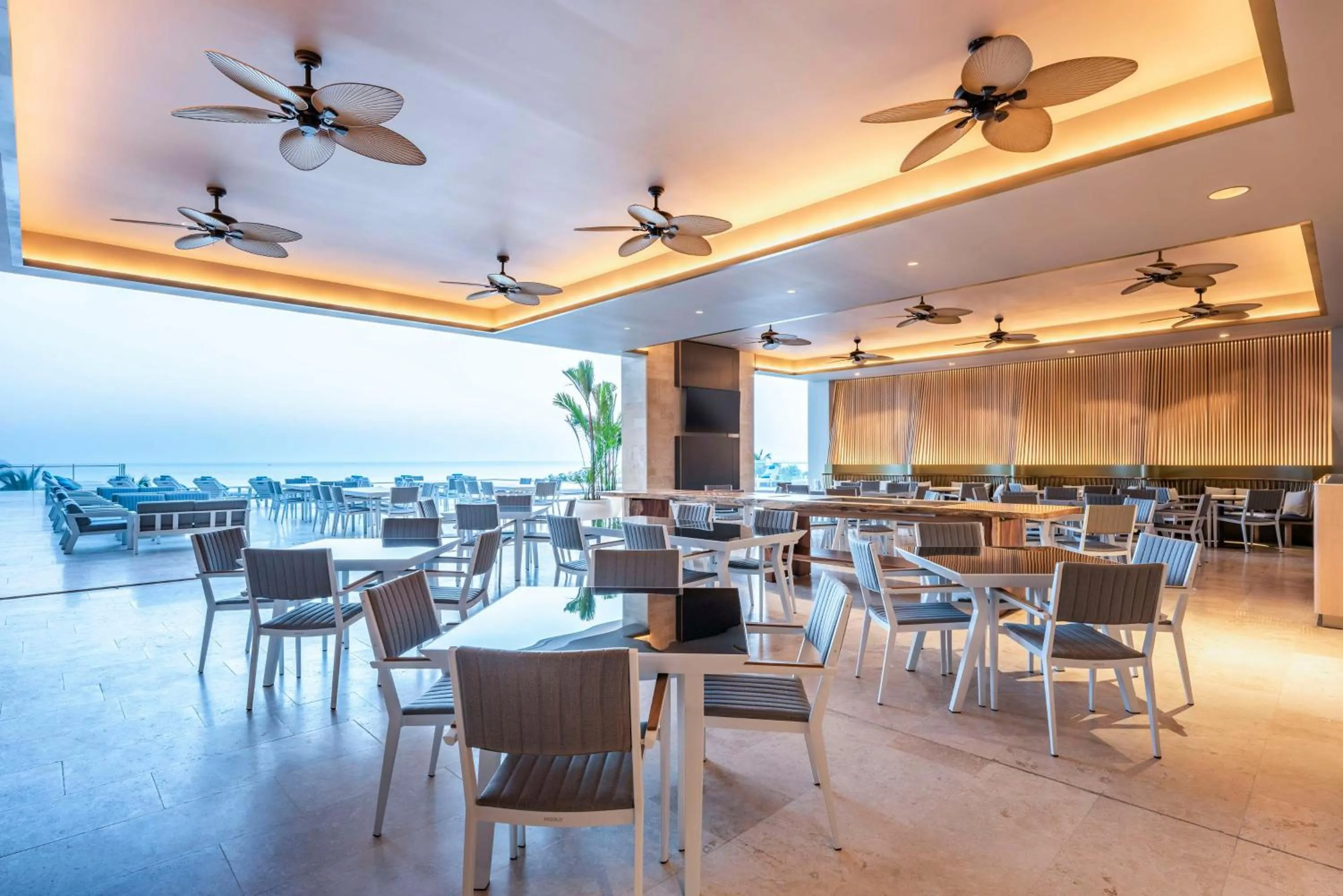 Restaurant/places to eat in Hilton Santa Marta