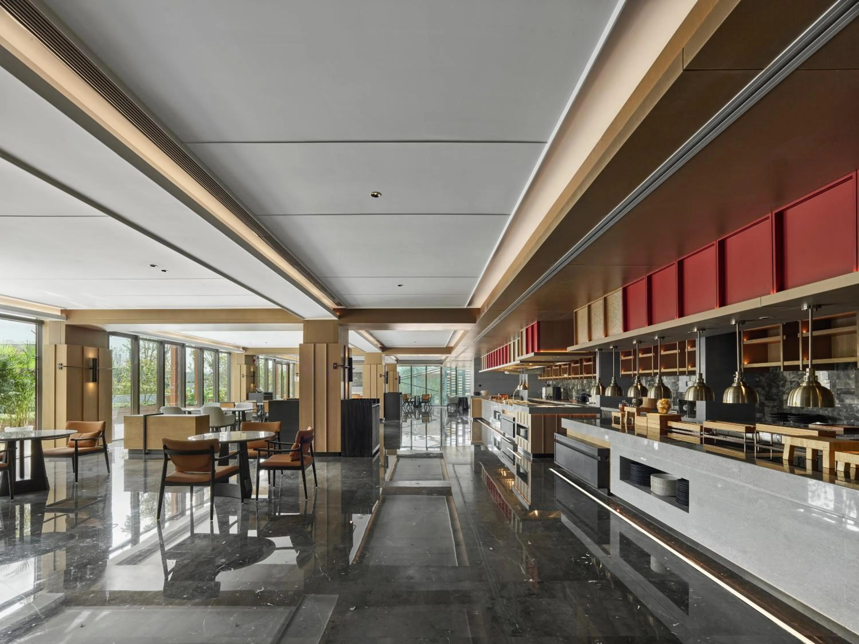 Restaurant/places to eat in HOMM Huzhou Xisai Shan