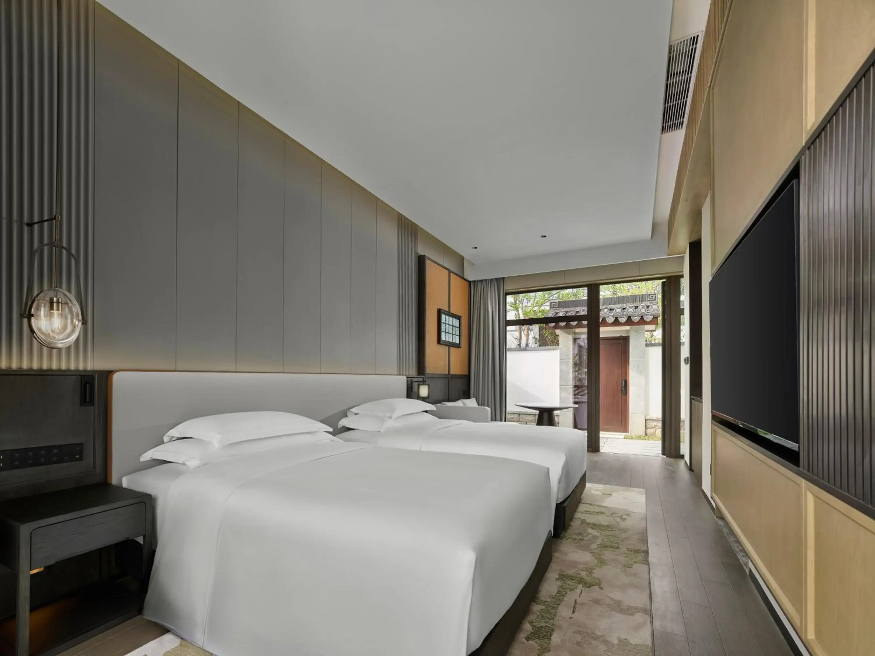 Garden View Twin Room in HOMM Huzhou Xisai Shan Garden View Twin Room in HOMM Huzhou Xisai Shan