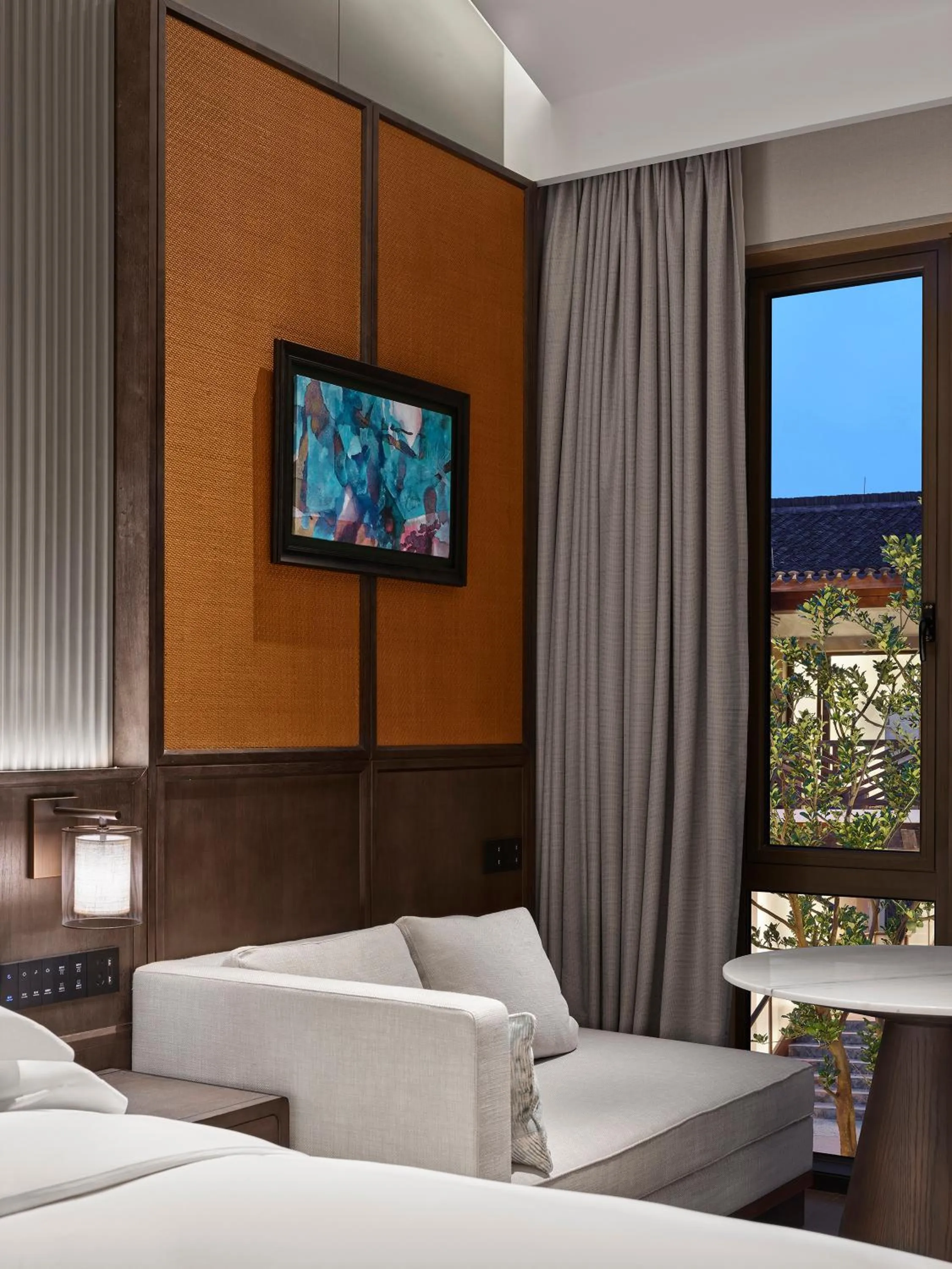 Living room, Bed in HOMM Huzhou Xisai Shan