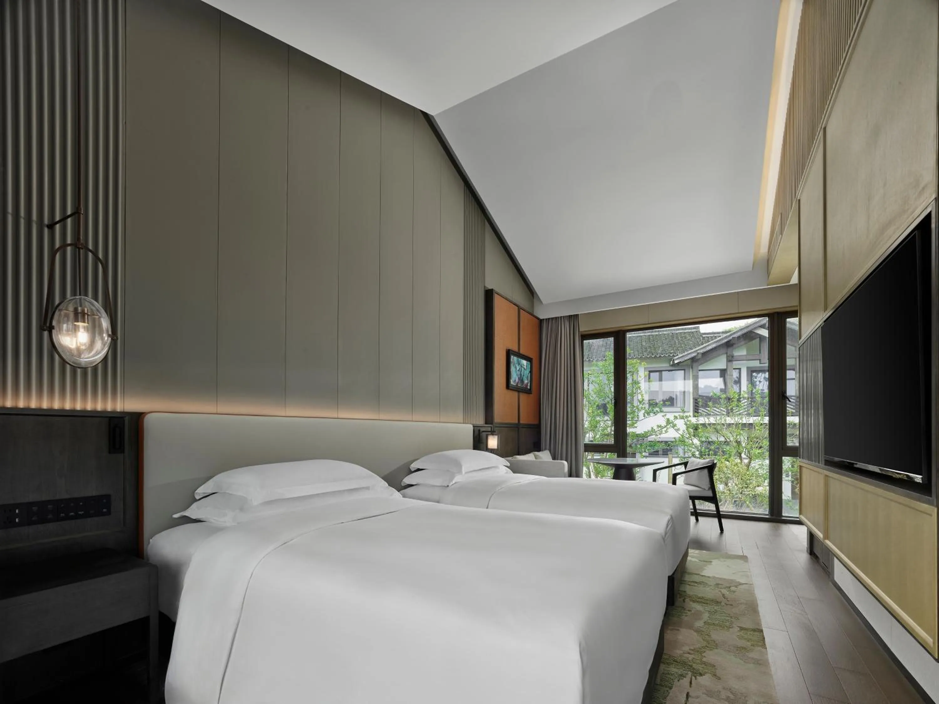 Bedroom, Bed in HOMM Huzhou Xisai Shan