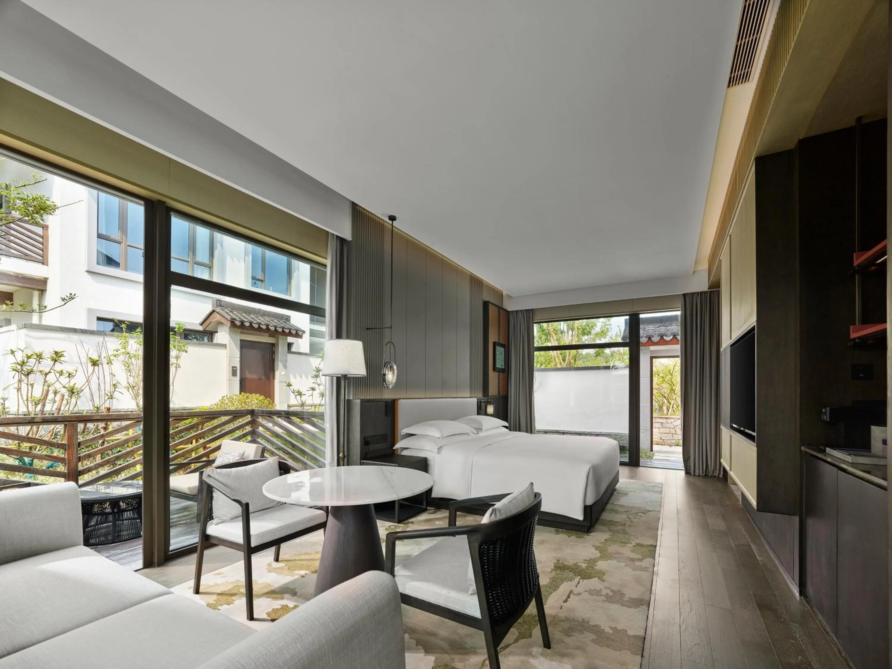 Photo of the whole room in HOMM Huzhou Xisai Shan