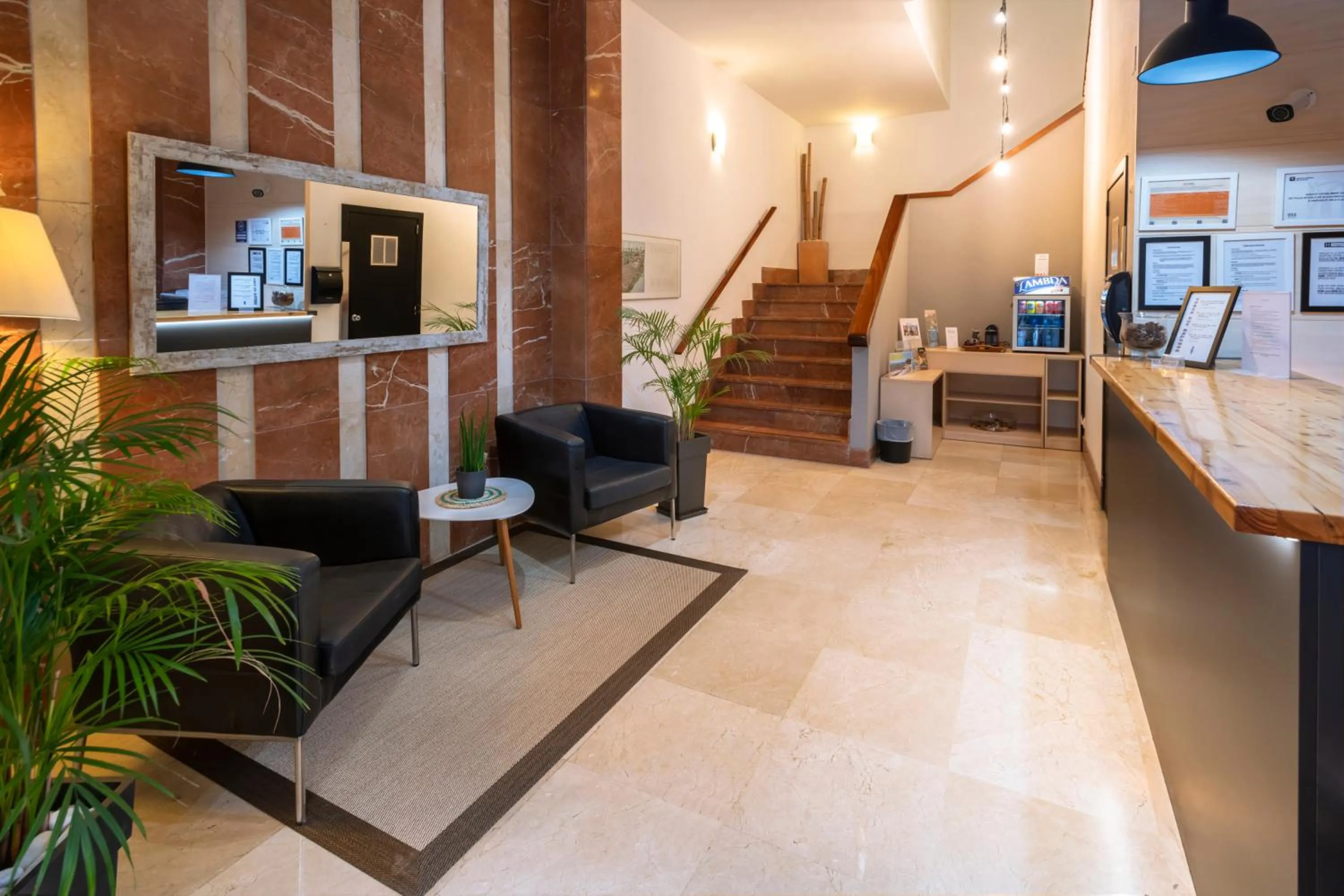 Lobby or reception in Hotel Catalunya Express