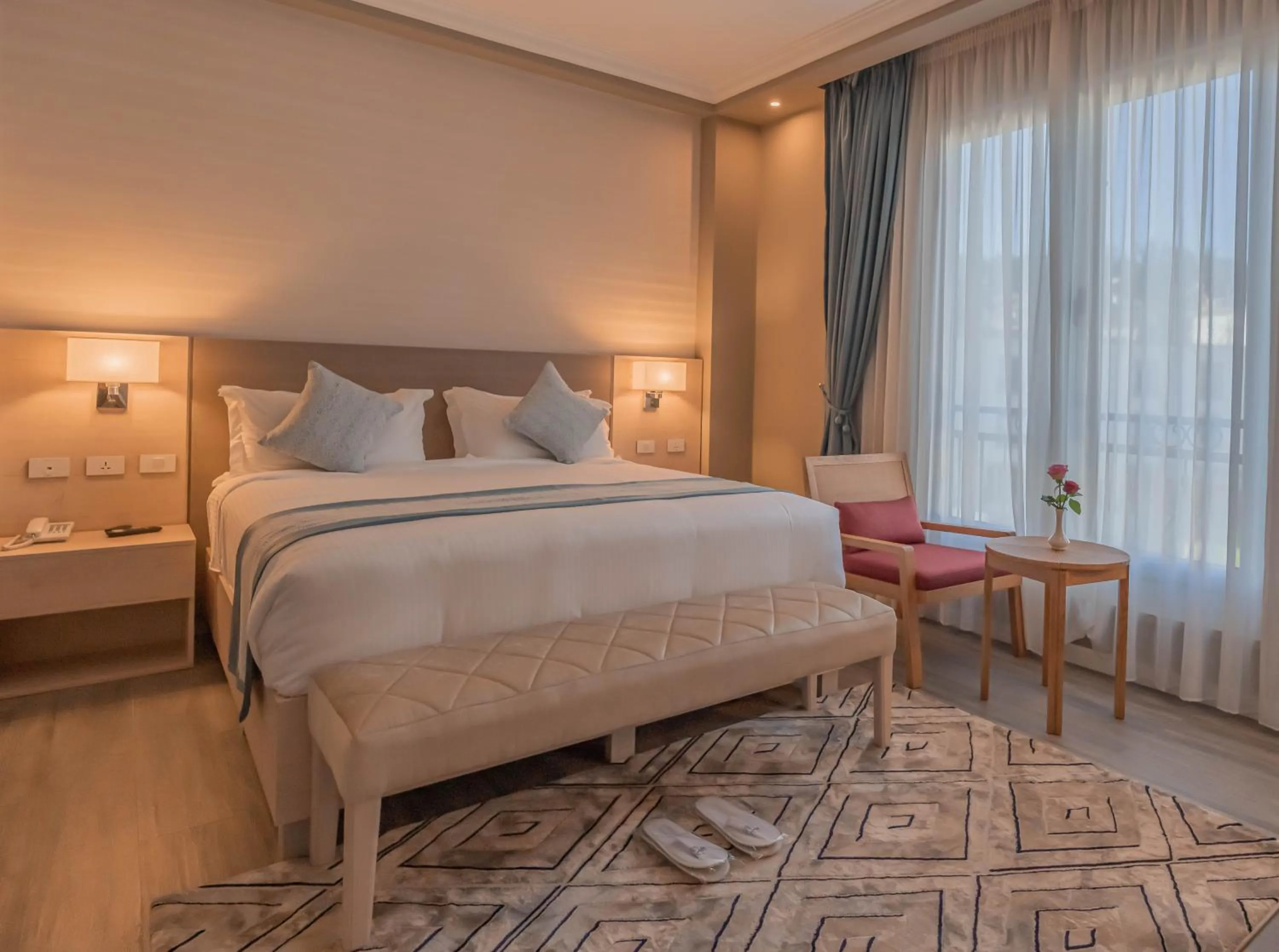 Bed in Haile Grand Addis Ababa