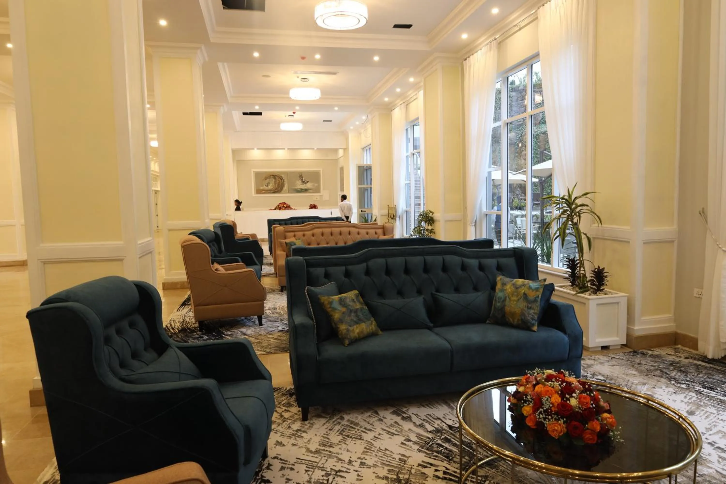 Seating area in Haile Grand Addis Ababa