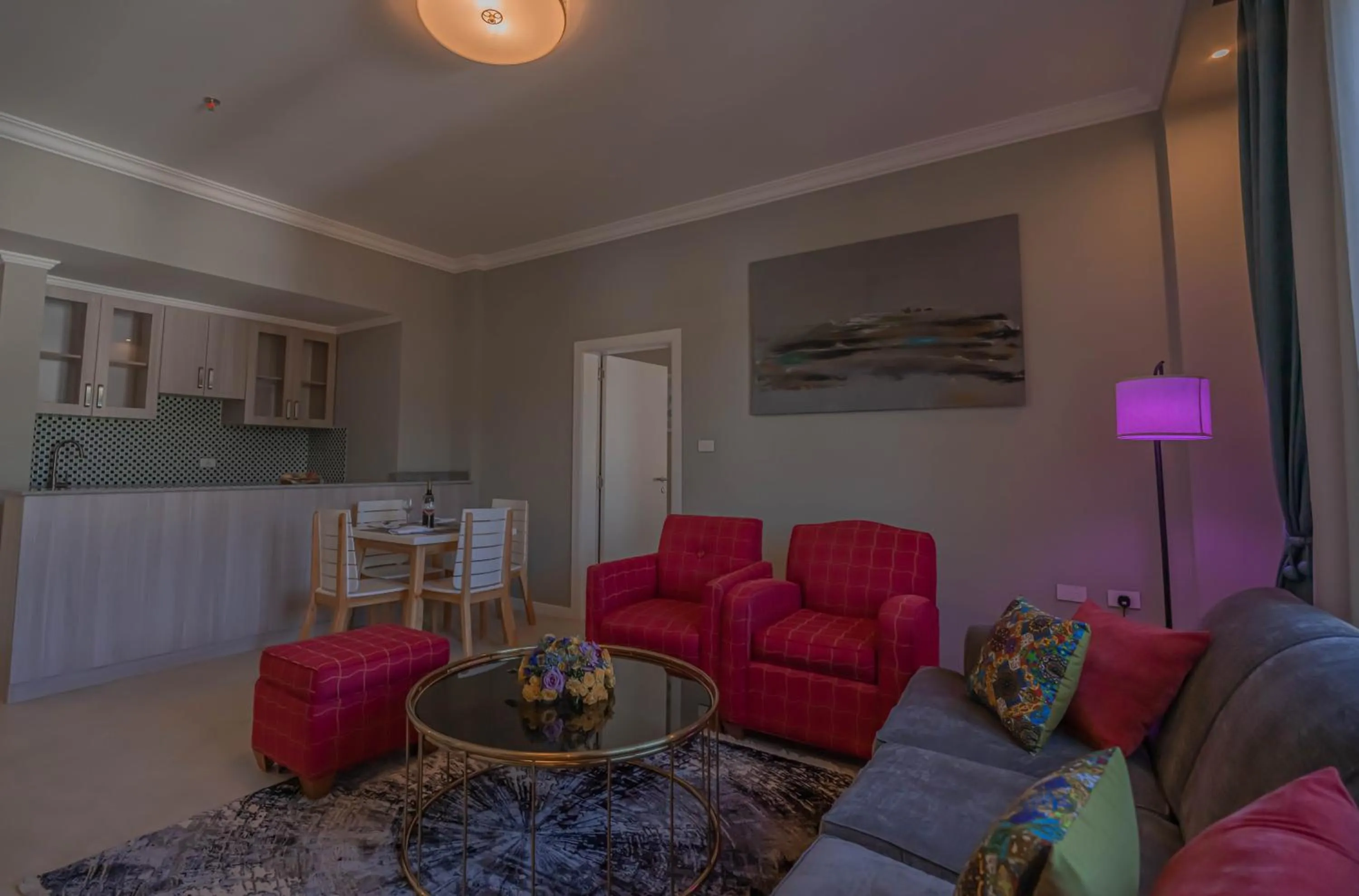 Living room in Haile Grand Addis Ababa