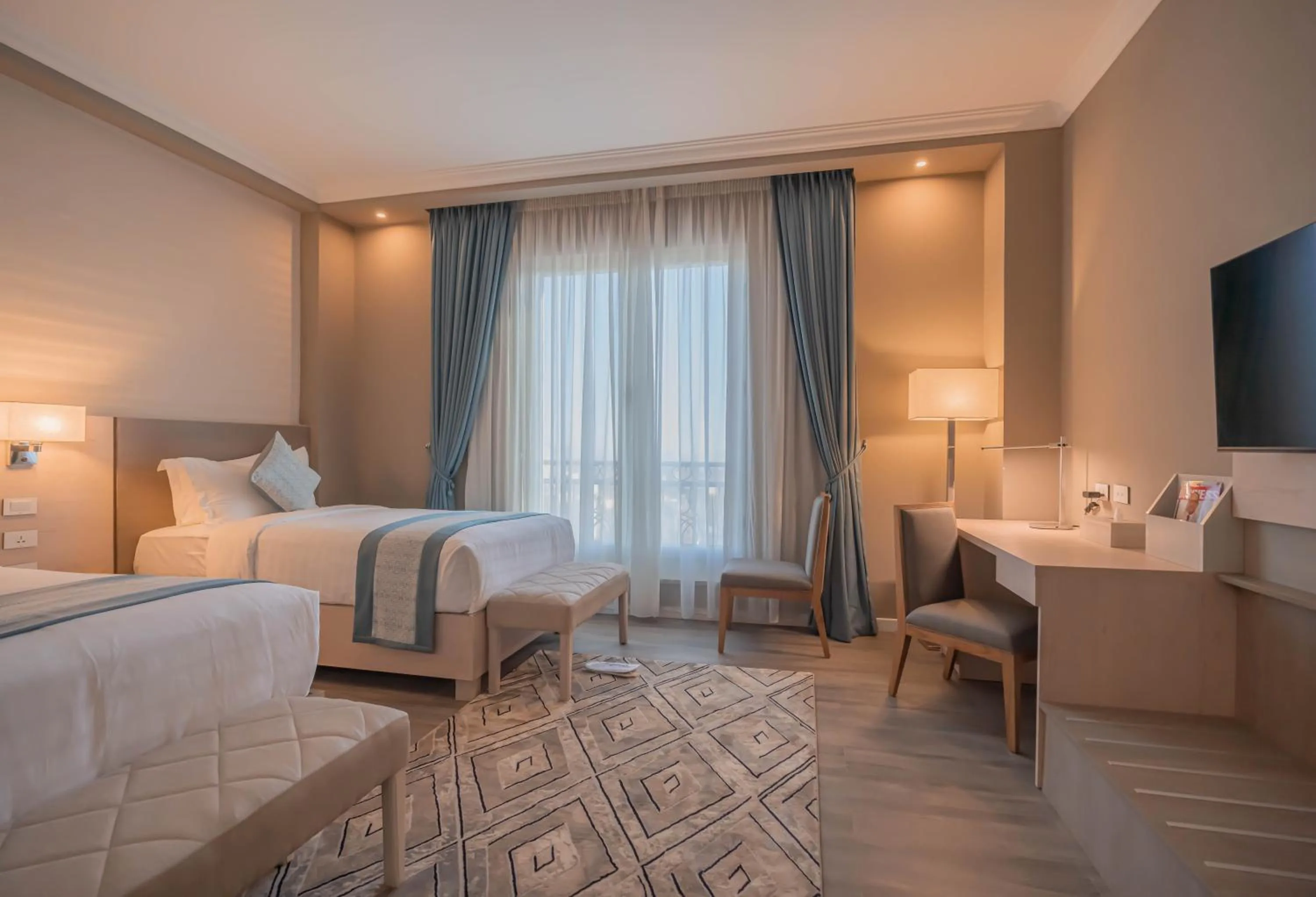 Photo of the whole room, Bed in Haile Grand Addis Ababa