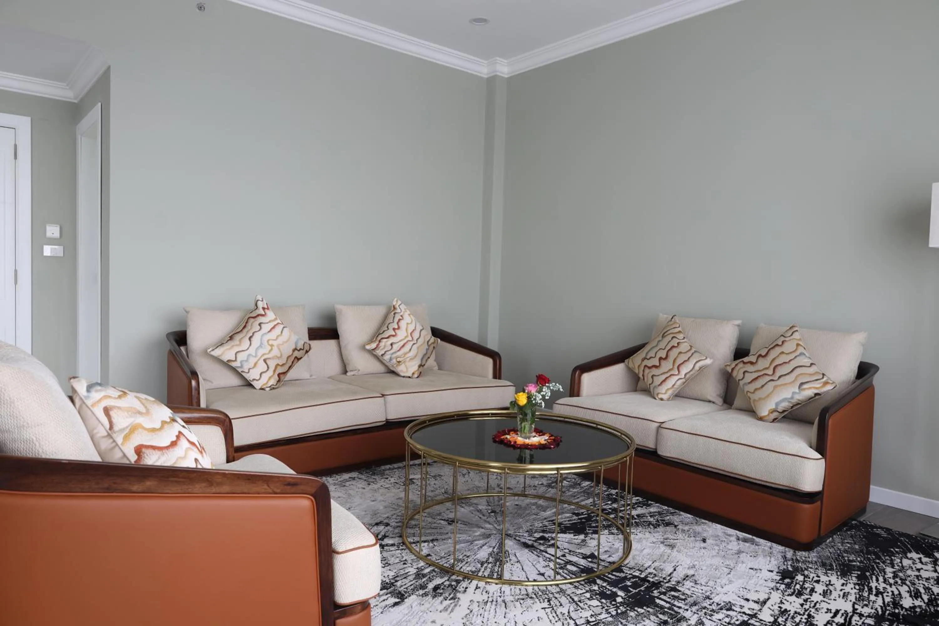 Living room in Haile Grand Addis Ababa