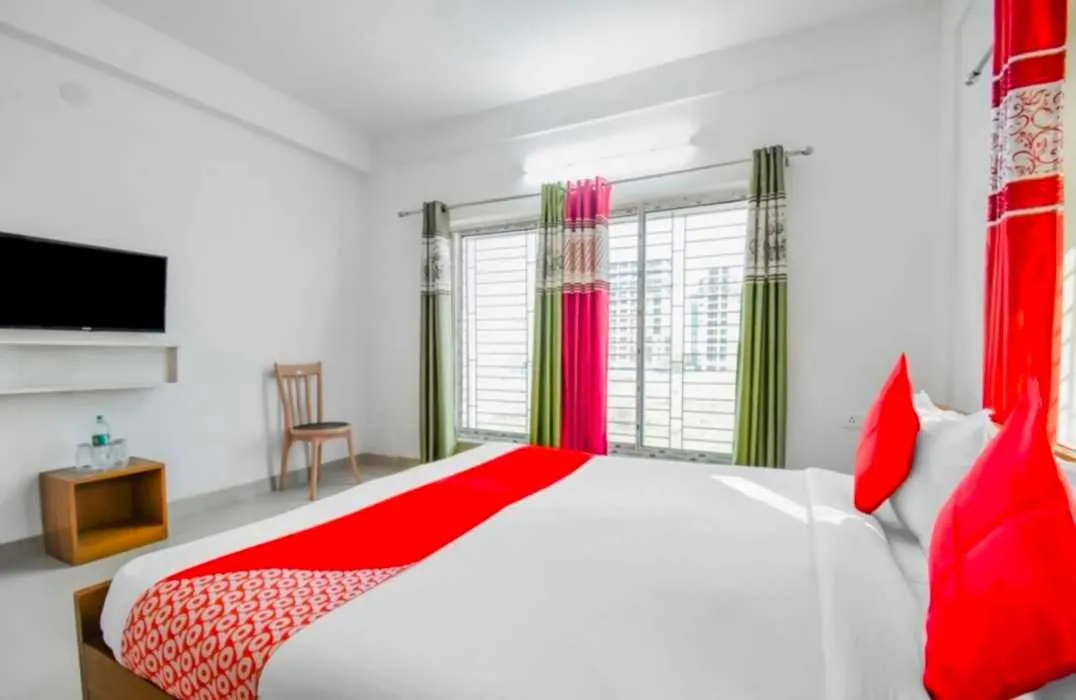 Bedroom in Hotel O Amar Raj Stay