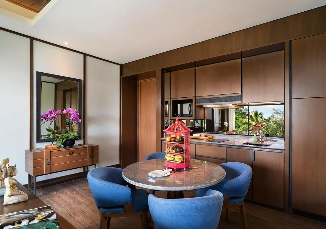 Dining area in Anantara Ubud Bali Resort