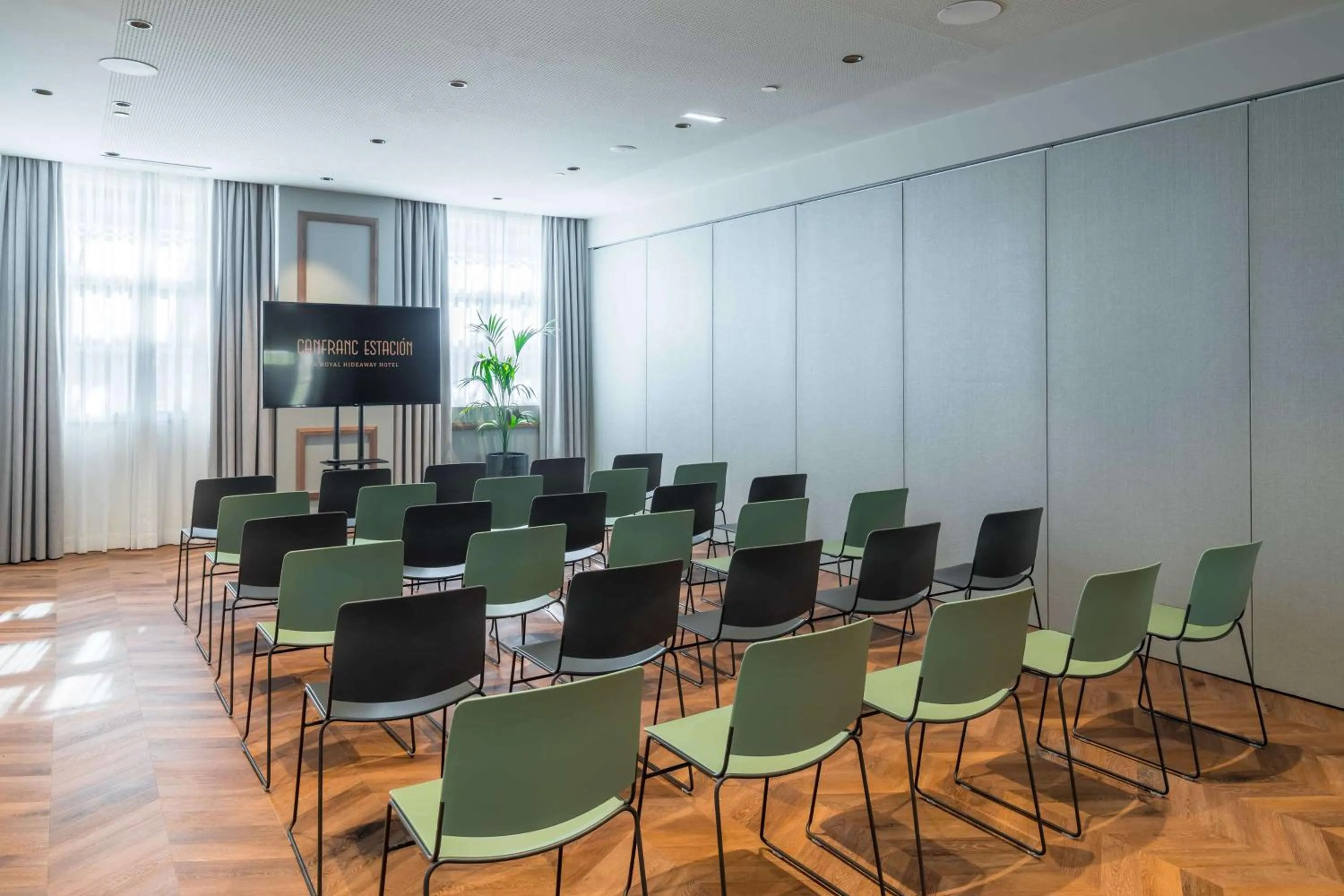 Meeting/conference room in Canfranc Estación, a Royal Hideaway Hotel - Gran Lujo