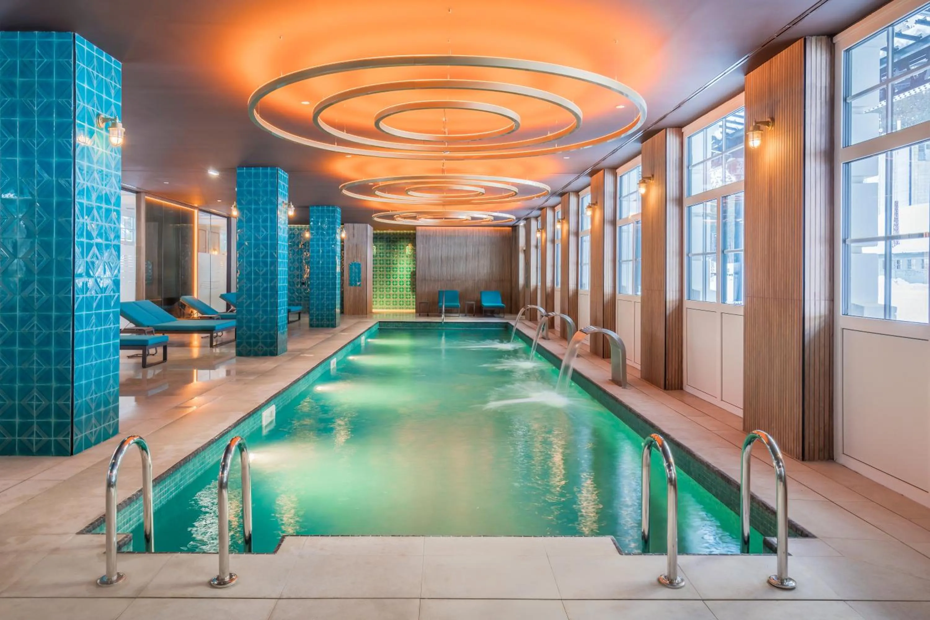 Swimming pool in Canfranc Estación, a Royal Hideaway Hotel - Gran Lujo