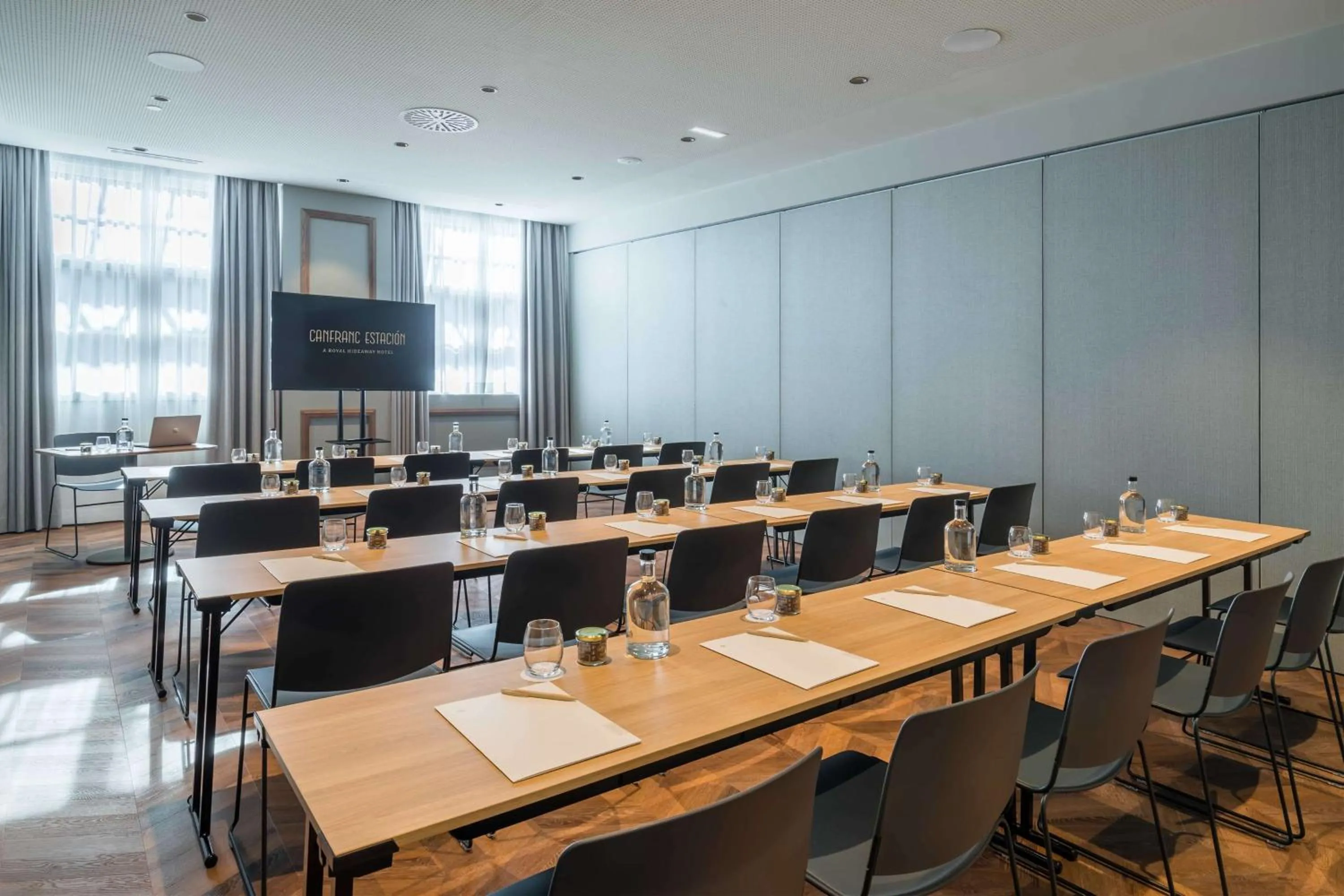 Meeting/conference room in Canfranc Estación, a Royal Hideaway Hotel - Gran Lujo