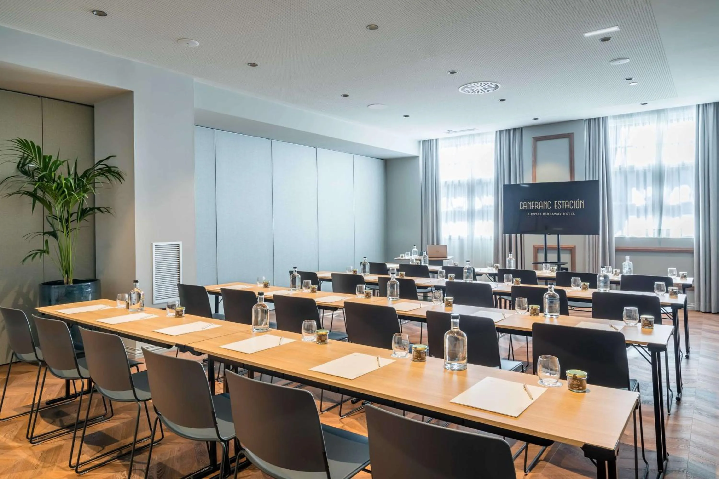 Meeting/conference room in Canfranc Estación, a Royal Hideaway Hotel - Gran Lujo