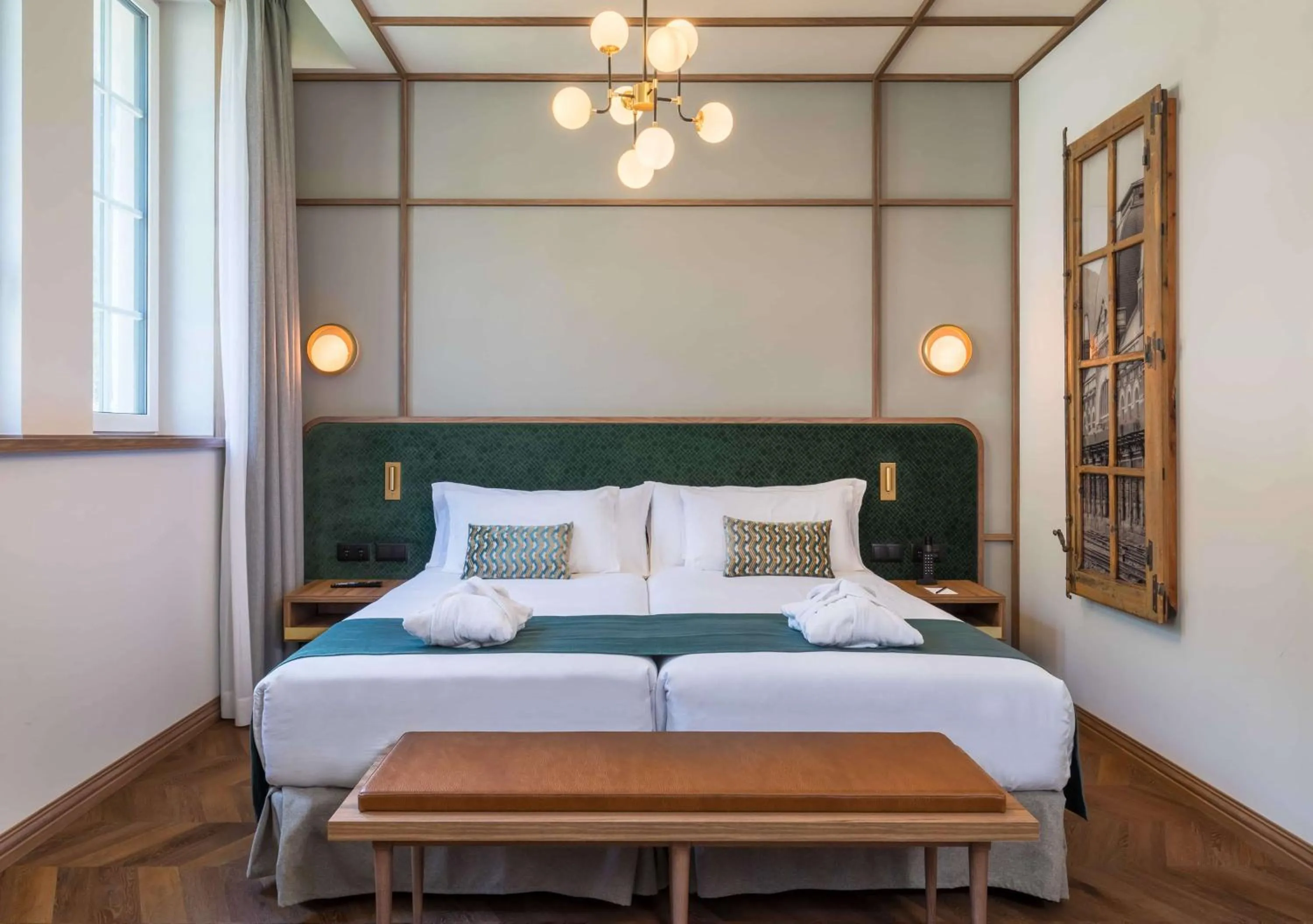 Photo of the whole room, Bed in Canfranc Estación, a Royal Hideaway Hotel - Gran Lujo