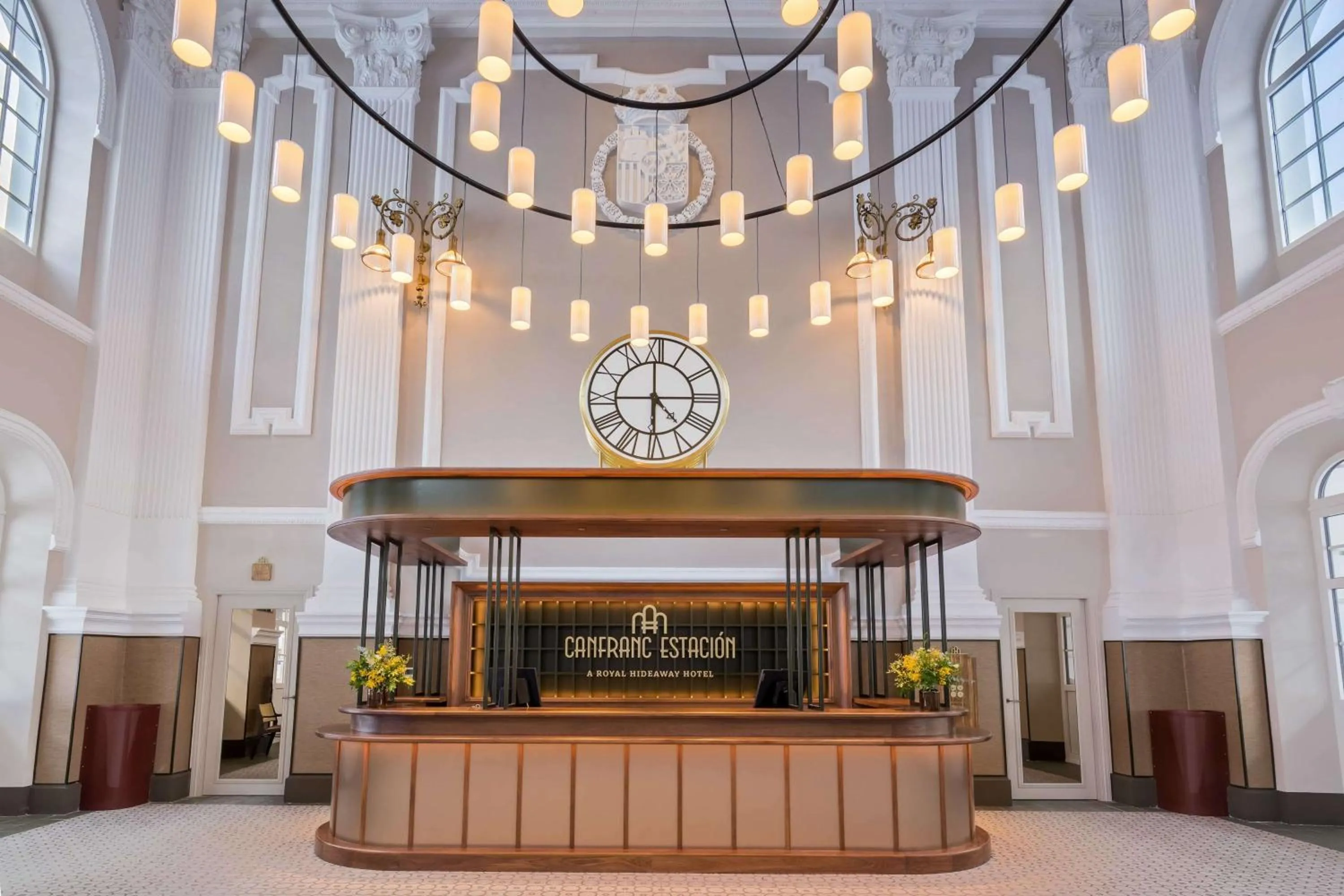 Lobby or reception in Canfranc Estación, a Royal Hideaway Hotel - Gran Lujo