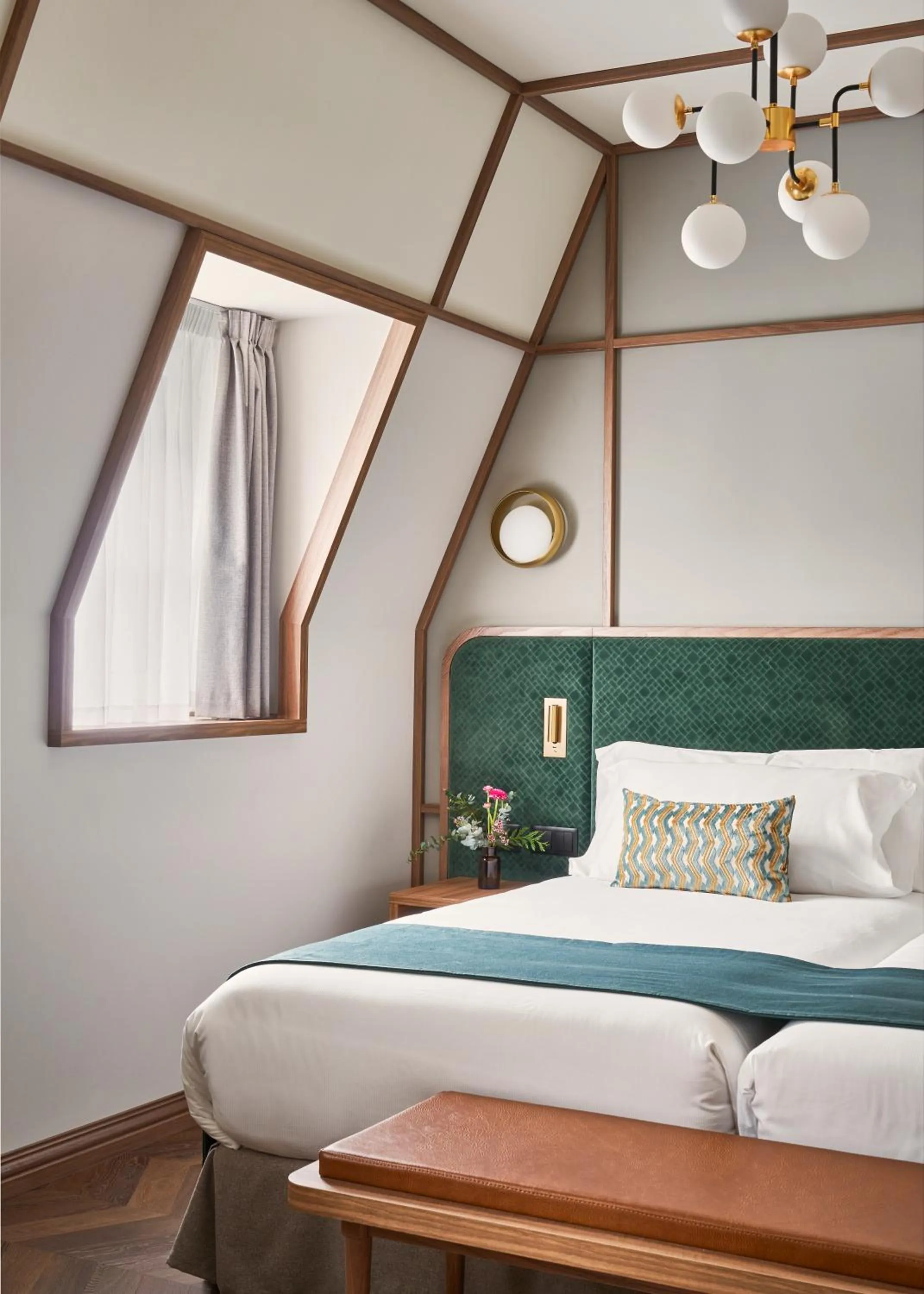 Photo of the whole room, Bed in Canfranc Estación, a Royal Hideaway Hotel - Gran Lujo