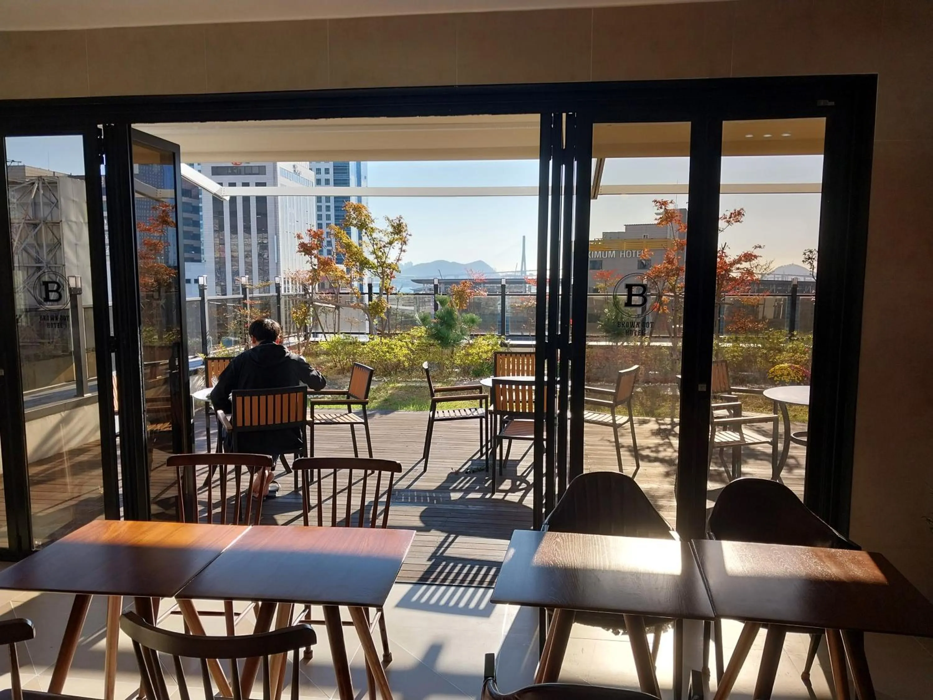 Garden in Brown Dot Hotel Busan Station