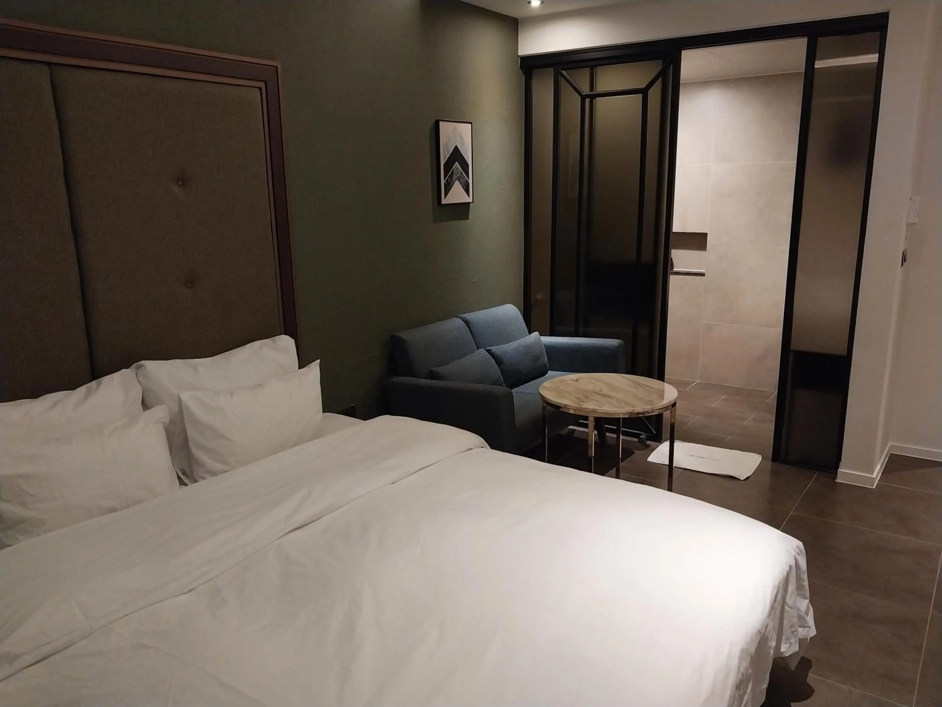 Bed in Brown Dot Hotel Busan Station