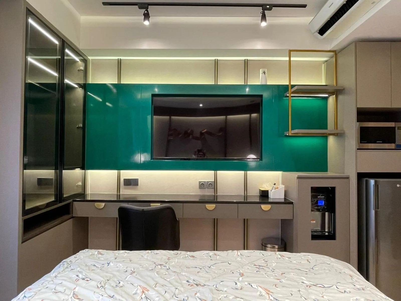 Bedroom in Gold Coast Apartemen PIK by Dluxx