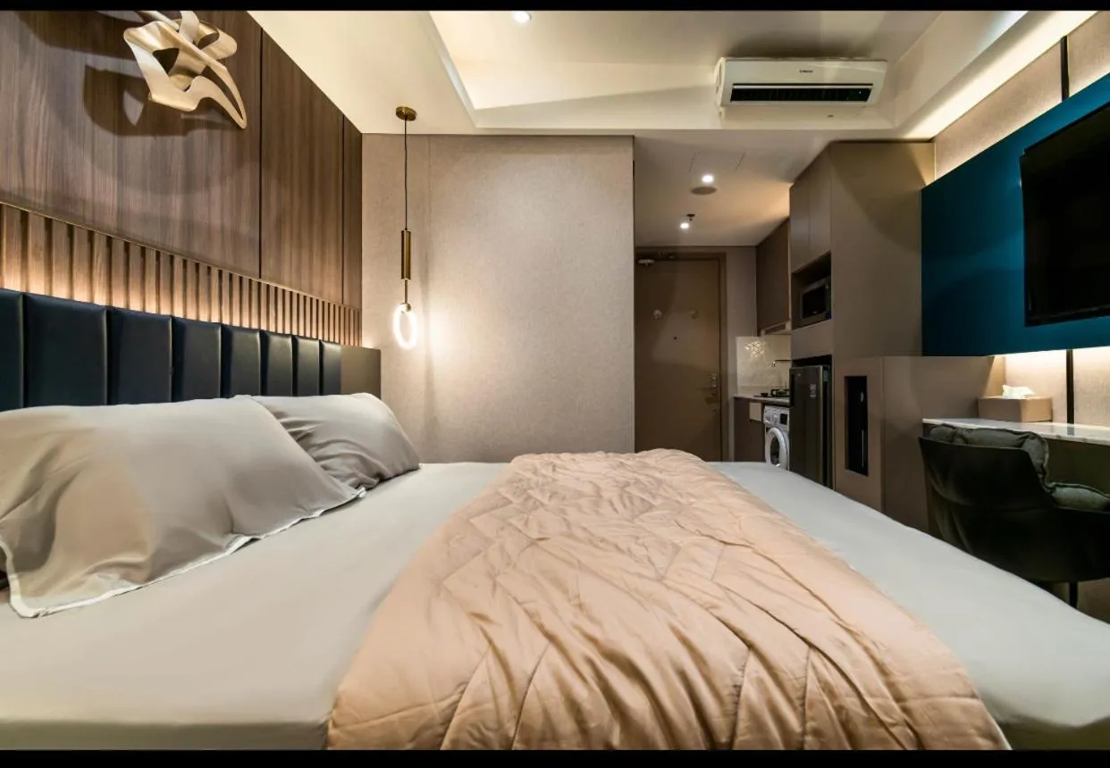 Bed in Gold Coast Apartemen PIK by Dluxx