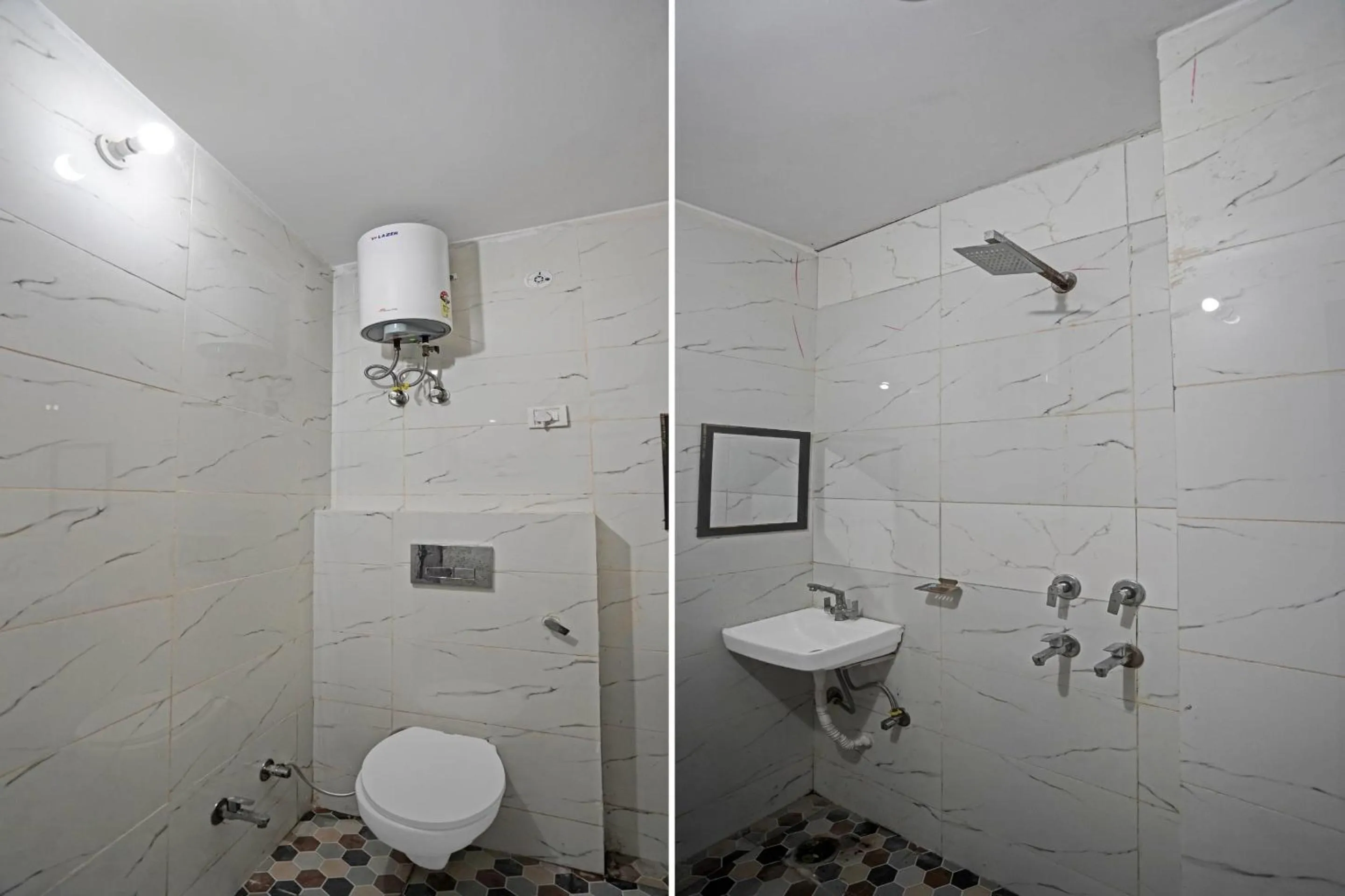 Bathroom in Hotel O SK Residency Rohini