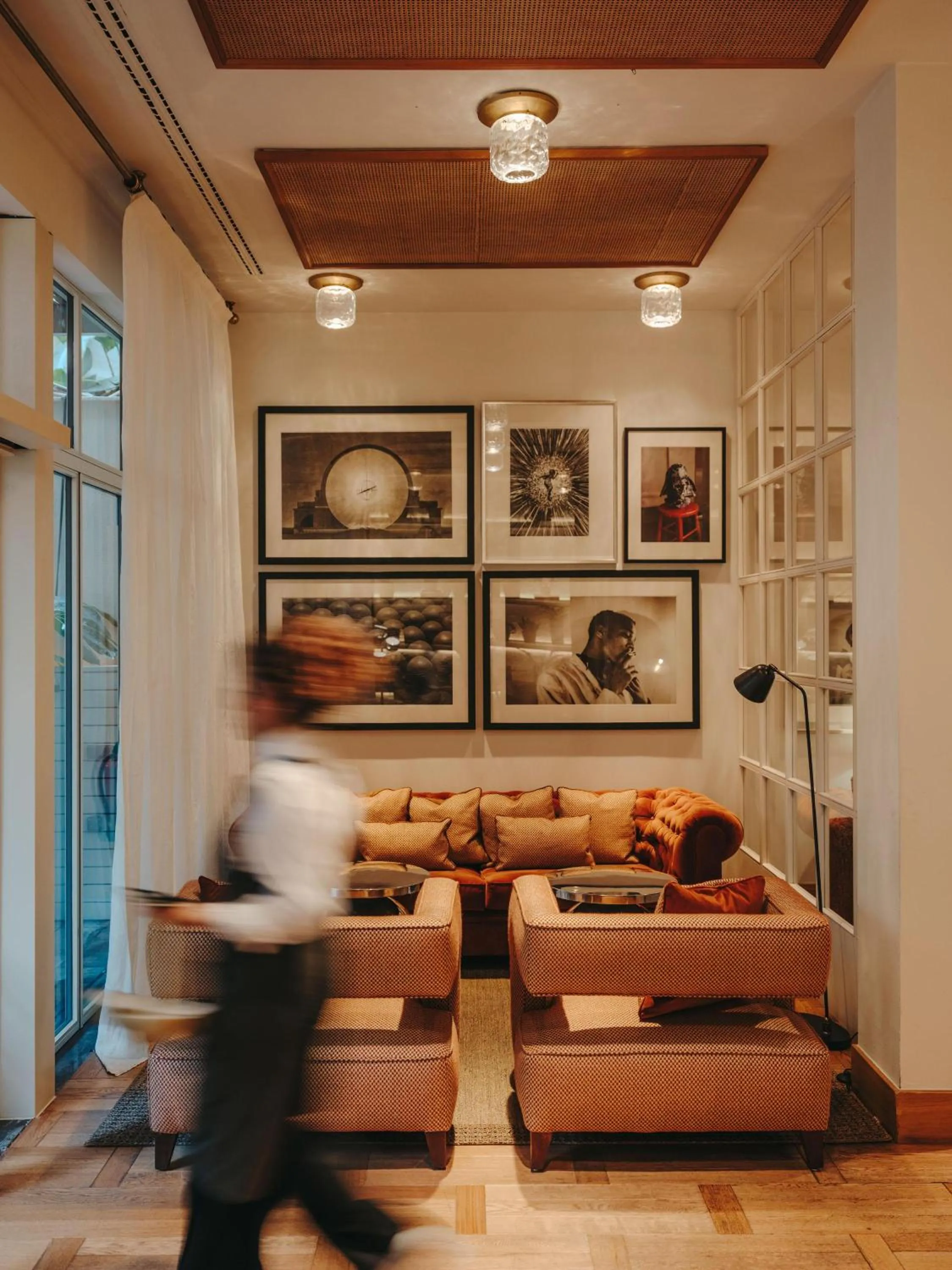 Lobby or reception in Hotel Pulitzer Barcelona