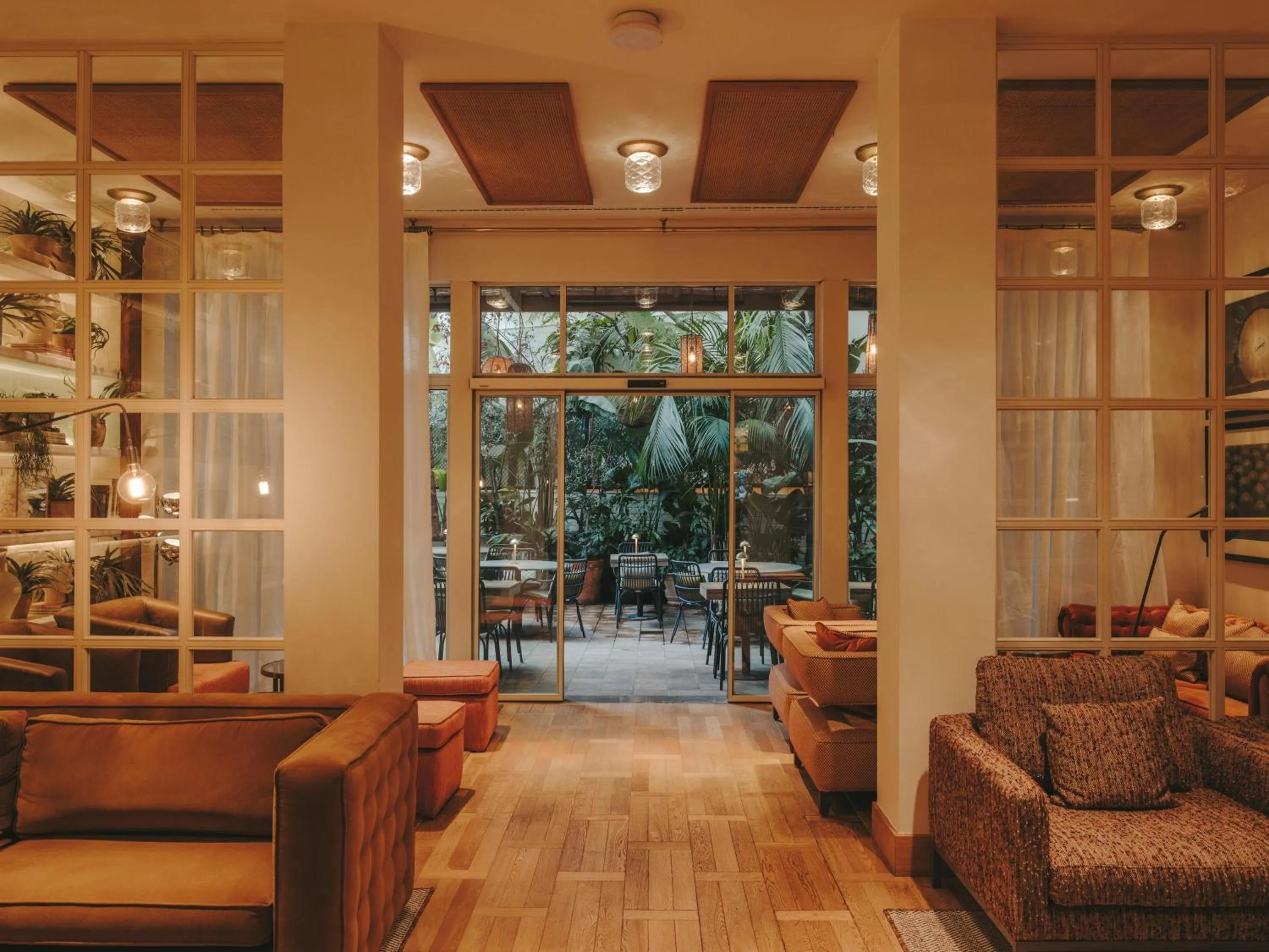 Lobby or reception in Hotel Pulitzer Barcelona