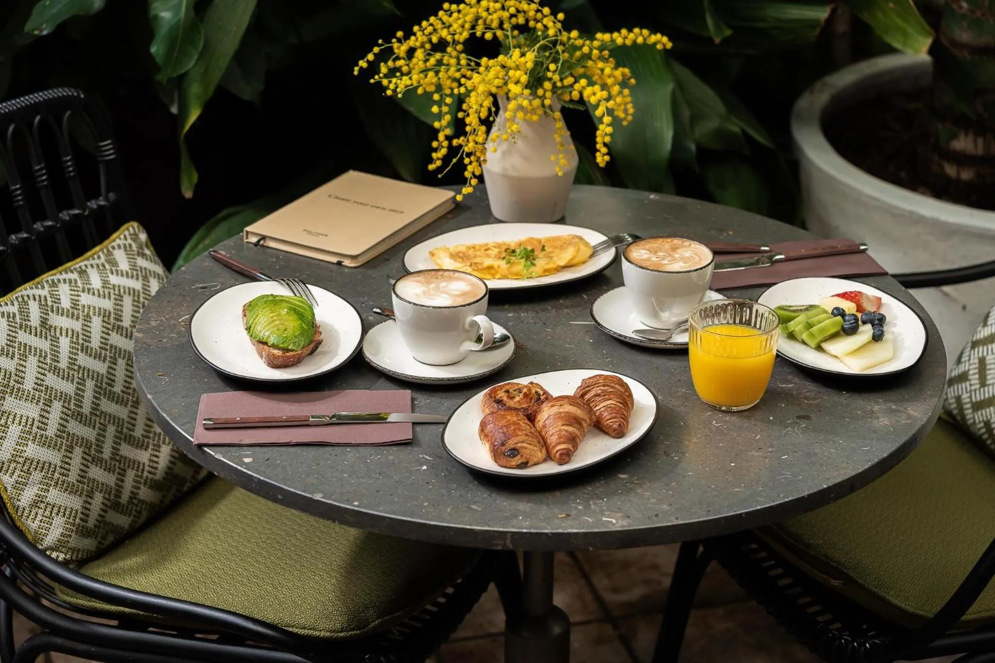 Balcony/Terrace in Hotel Pulitzer Barcelona
