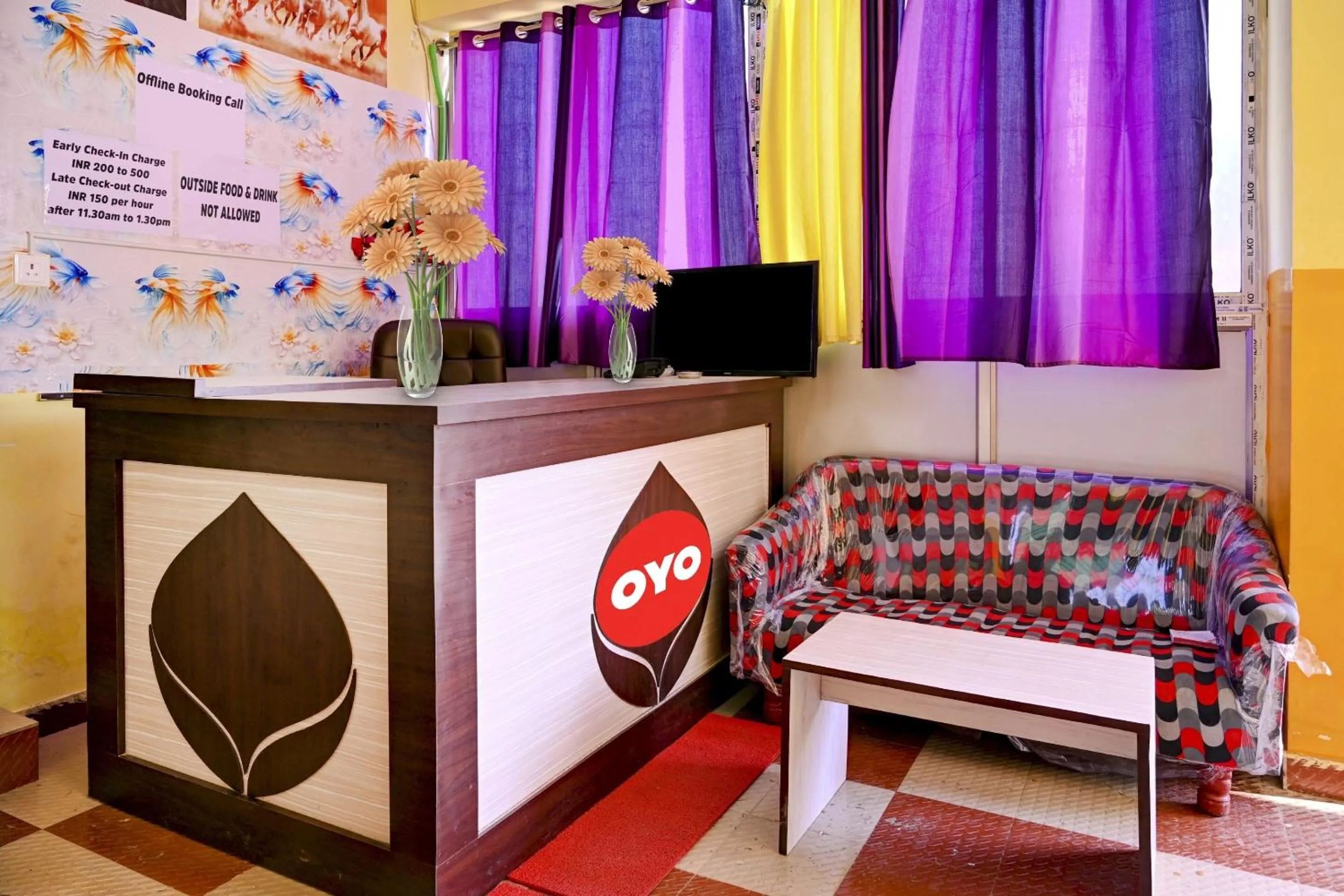 Lobby or reception in Hotel O 4 Friends