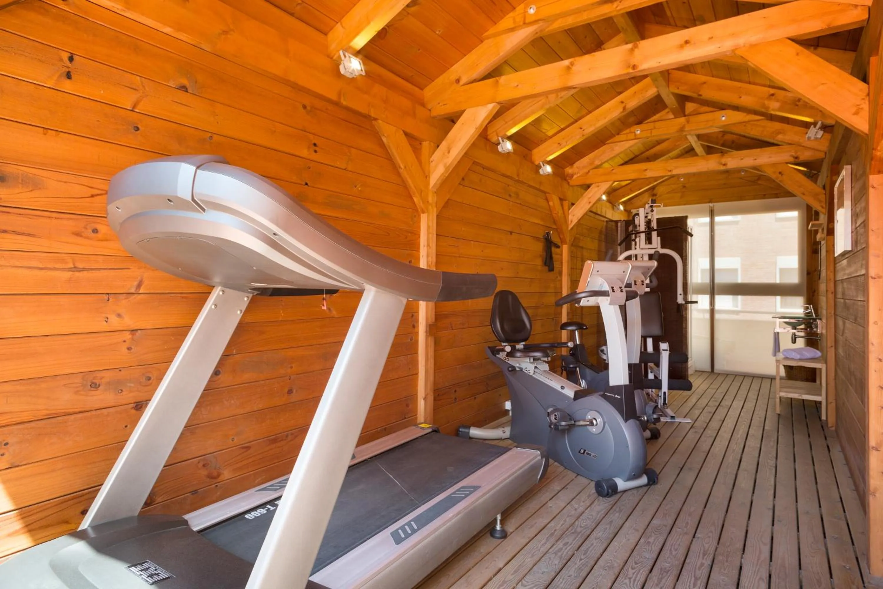 Fitness centre/facilities in Hotel Acta Azul Barcelona