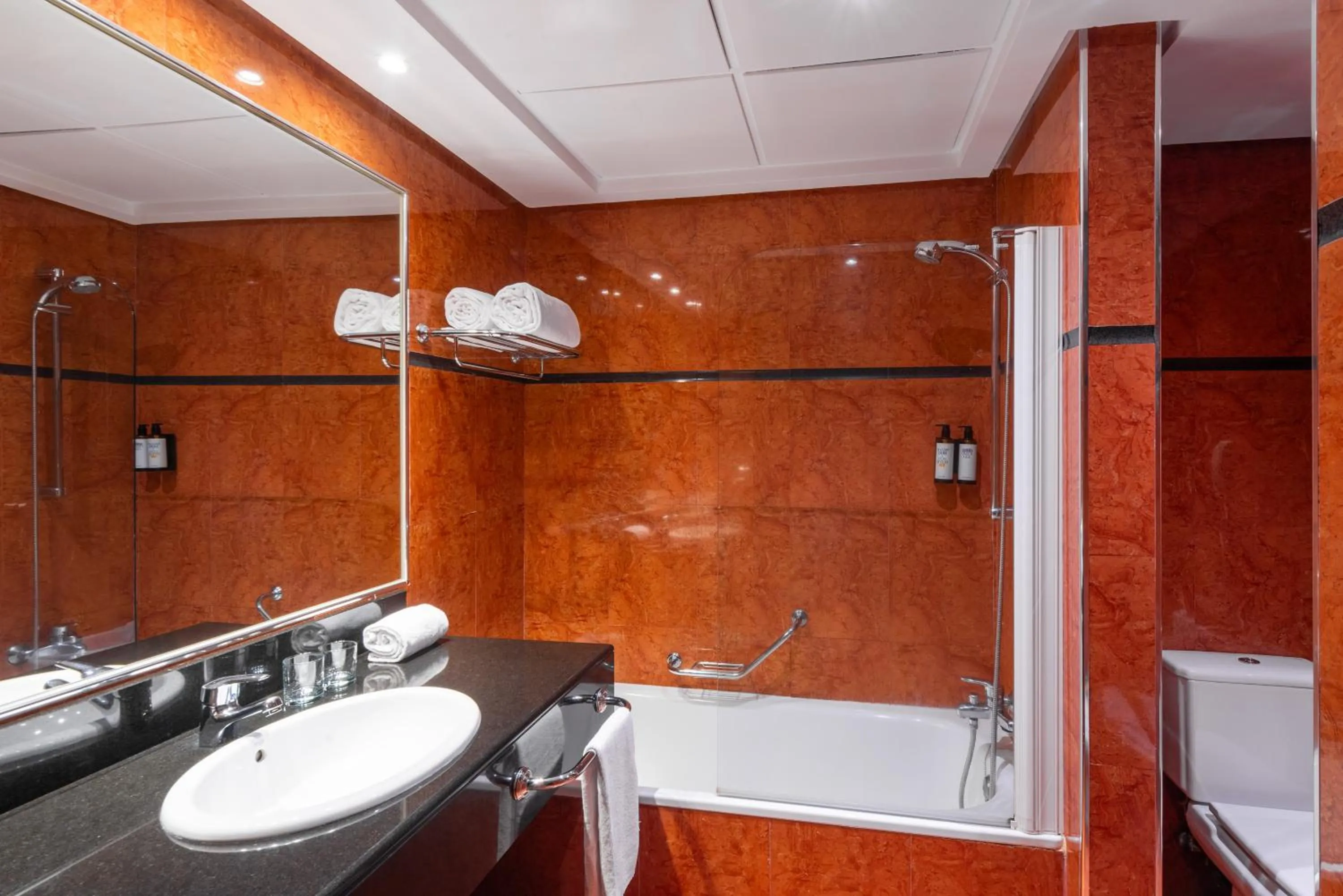 Shower in Hotel Madrid Alameda Aeropuerto, Affiliated by Meliá