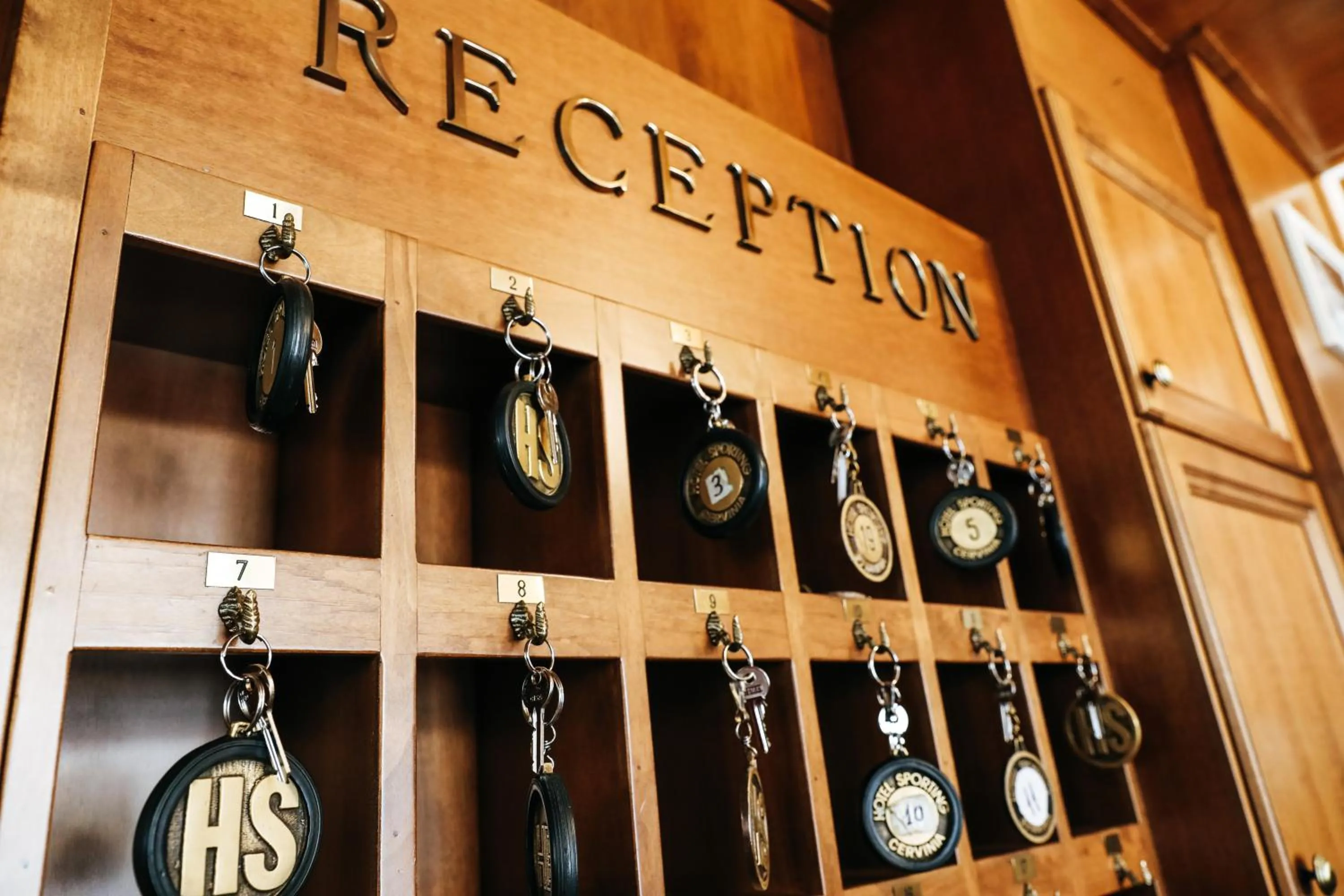 Lobby or reception in HOTEL SPORTING