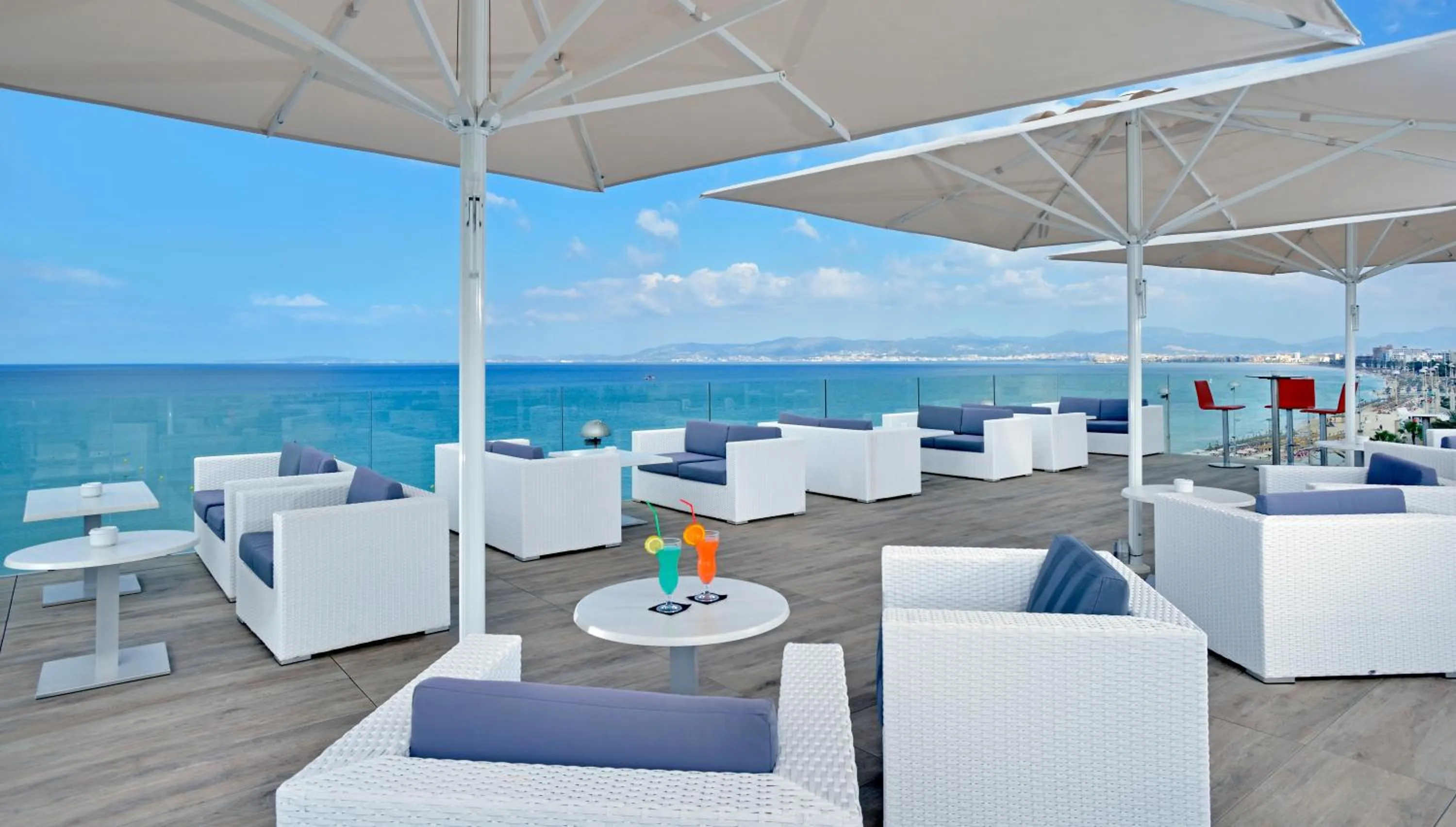 Patio in Hotel Hispania