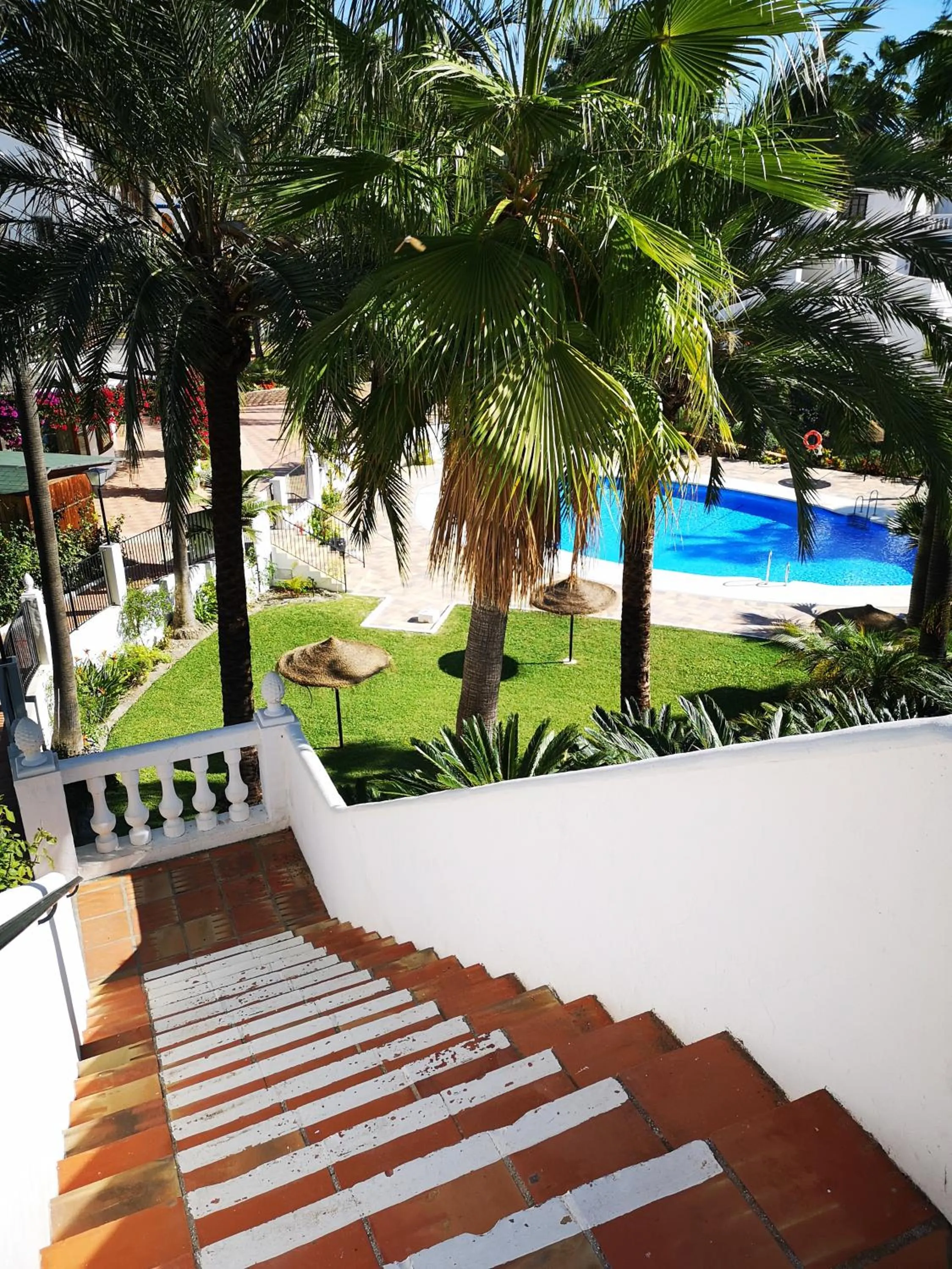 Pool view in El Capistrano