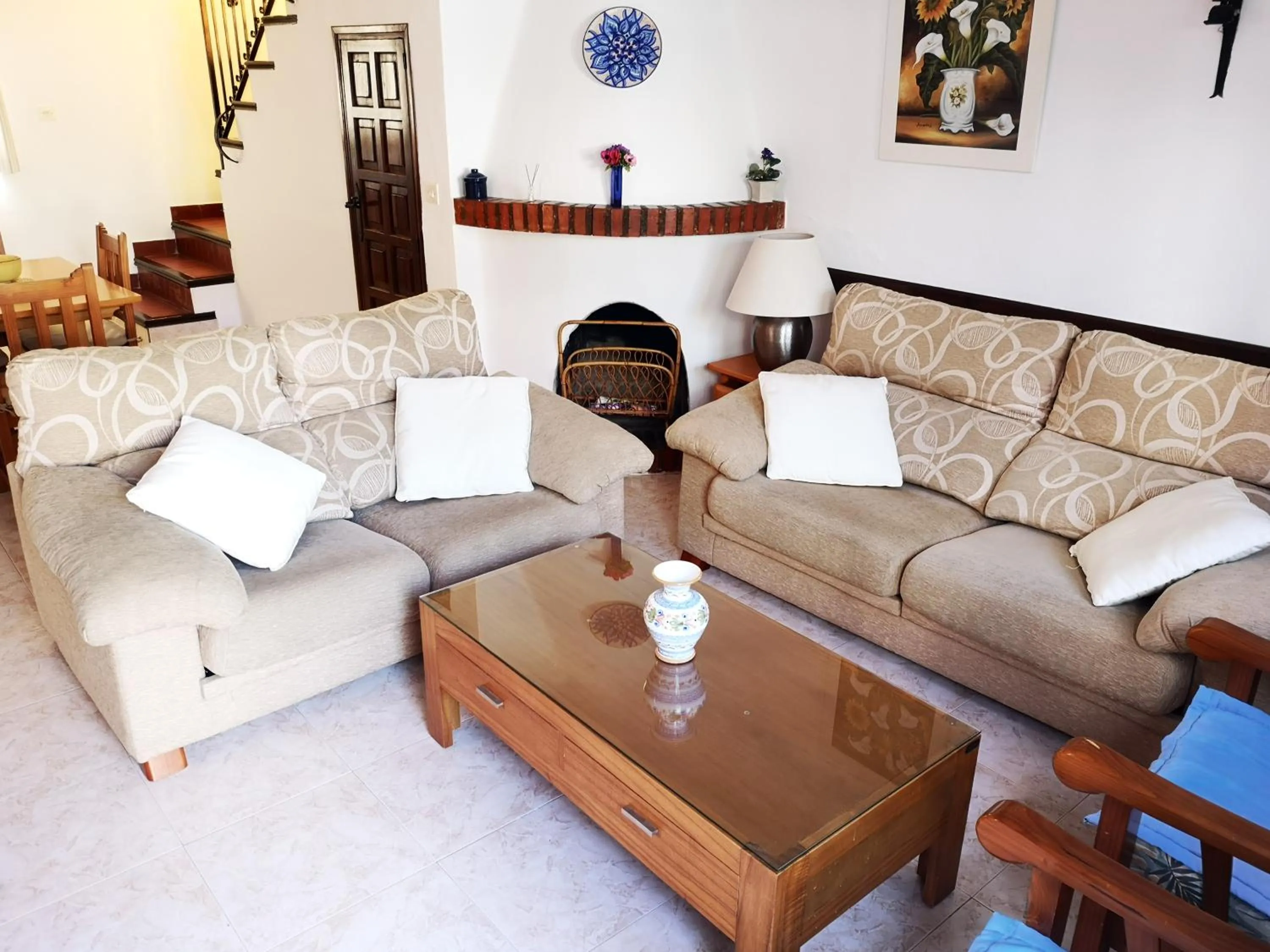 Dining area in El Capistrano